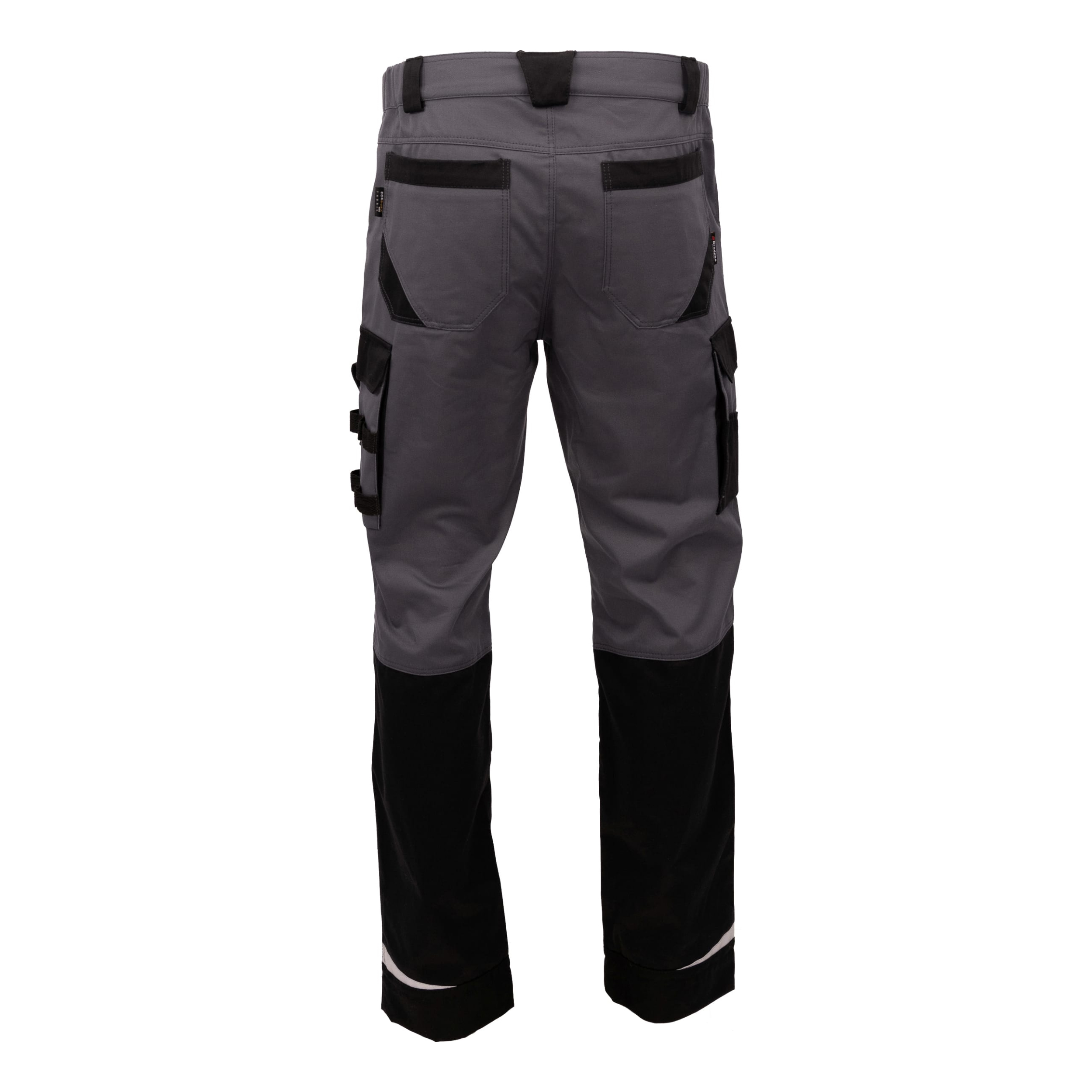 Брюки Brodeks KS302 -C, 100% хлопок, графит серый/черный