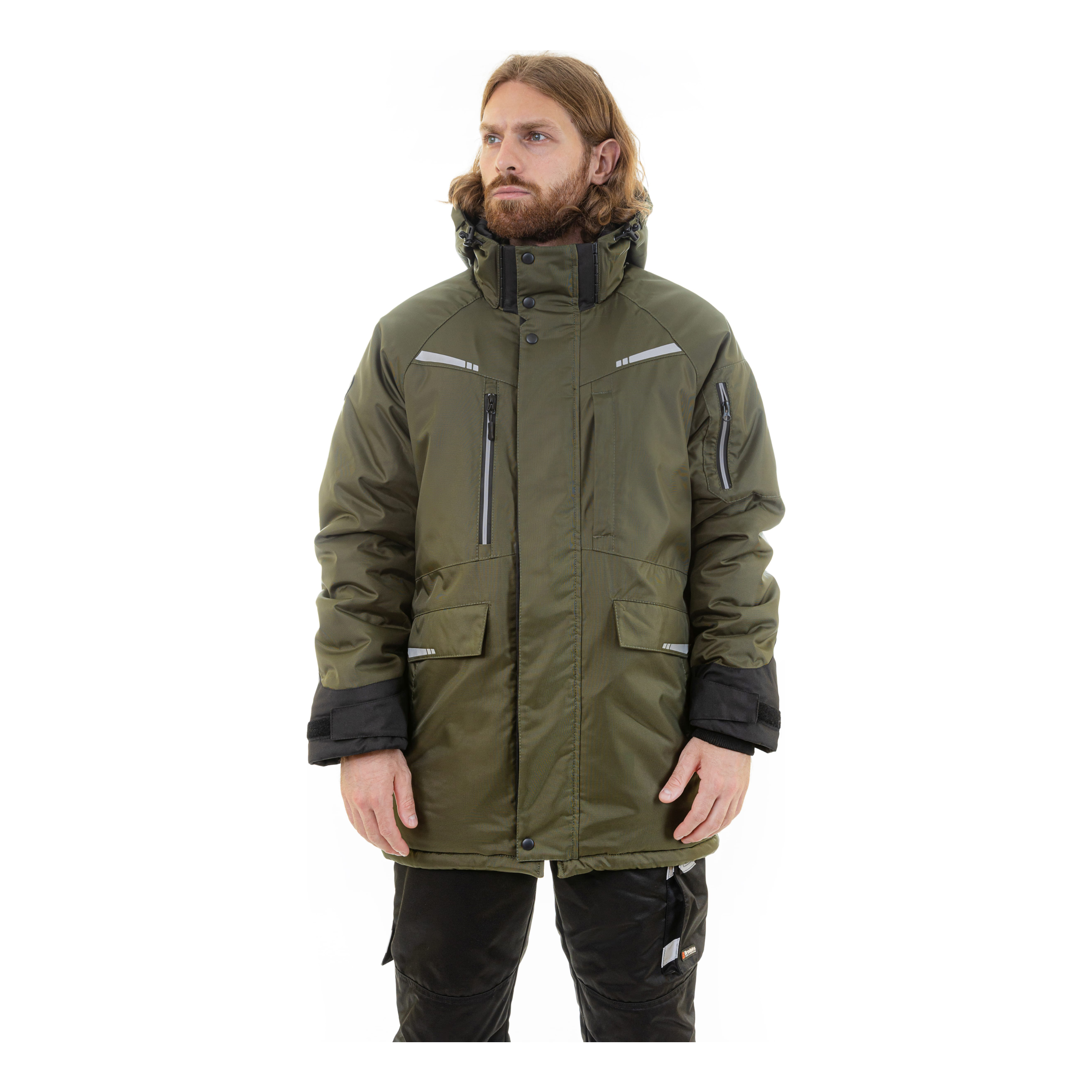 Зимняя куртка-парка Brodeks KW215 , хаки