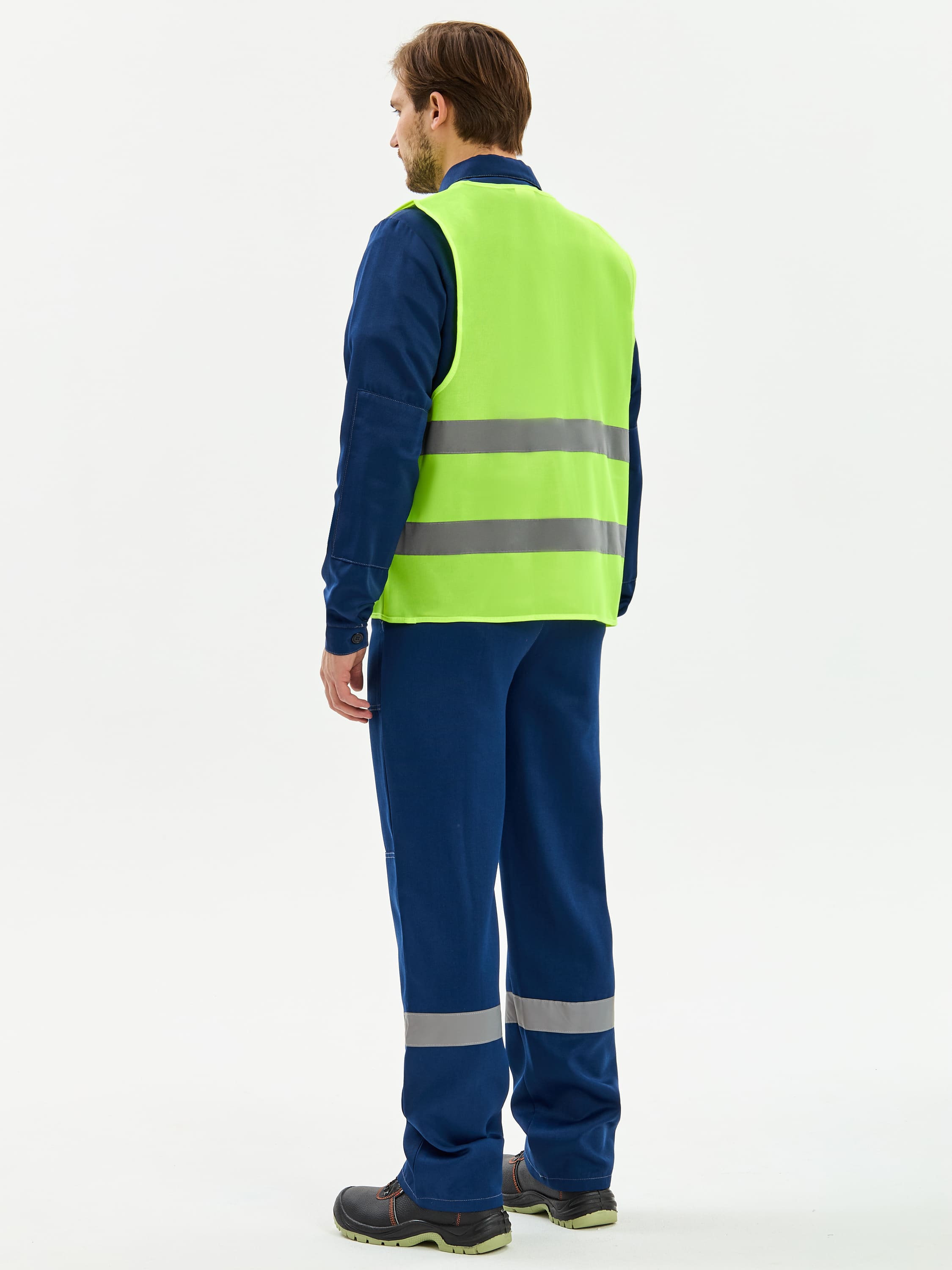 Жилет сигнальный ProfLine Base (тк.Полиэфир,60), желтый