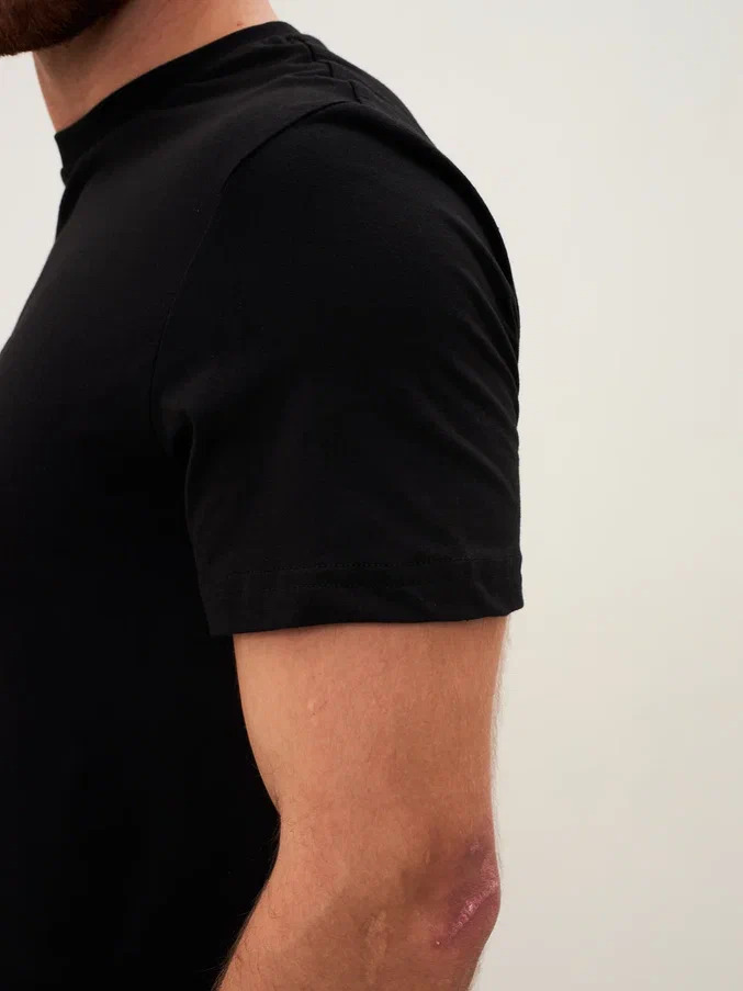 Футболка (тк.Трикотаж,160), черный