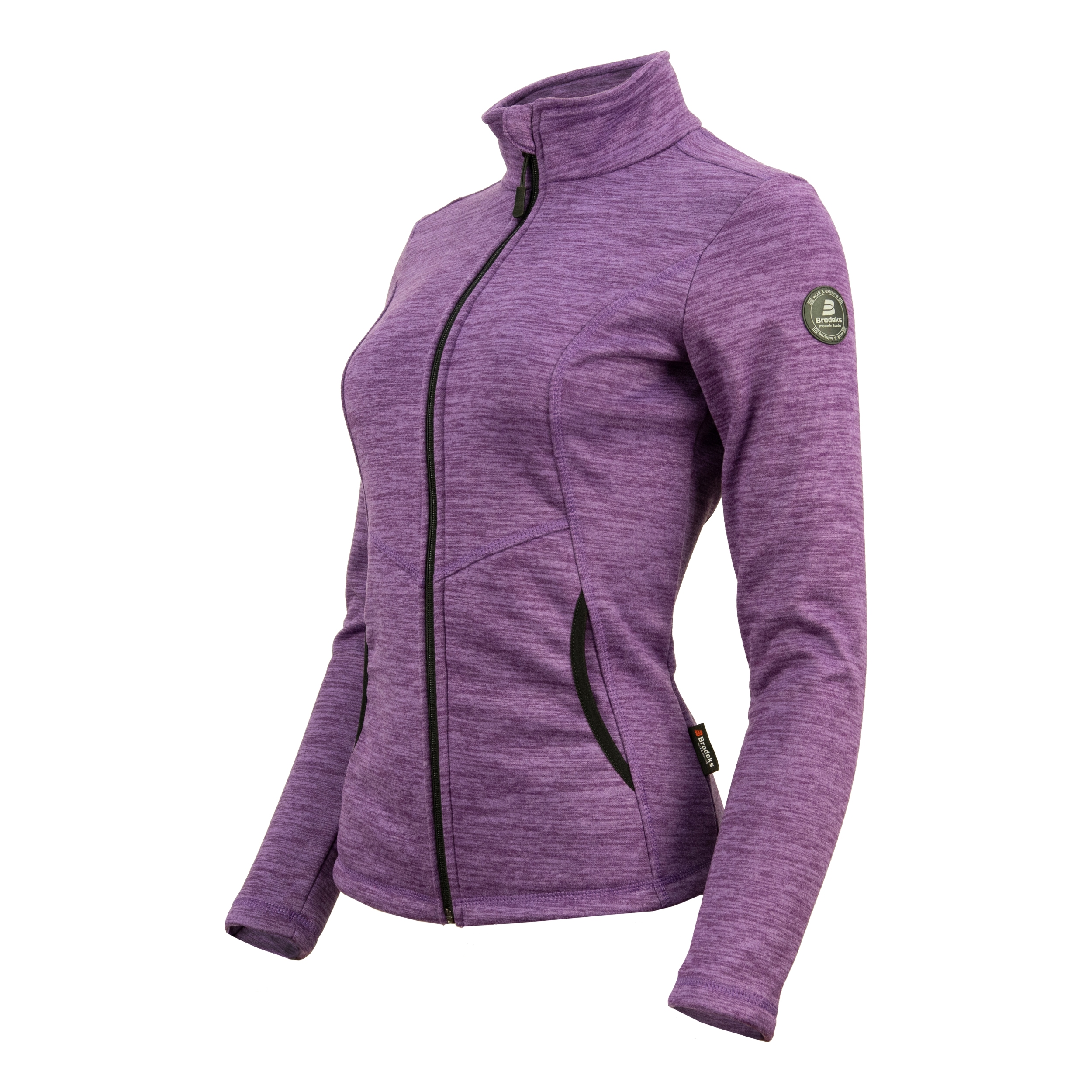Женская толстовка флисовая Brodeks KS244 cation, фиолетовый