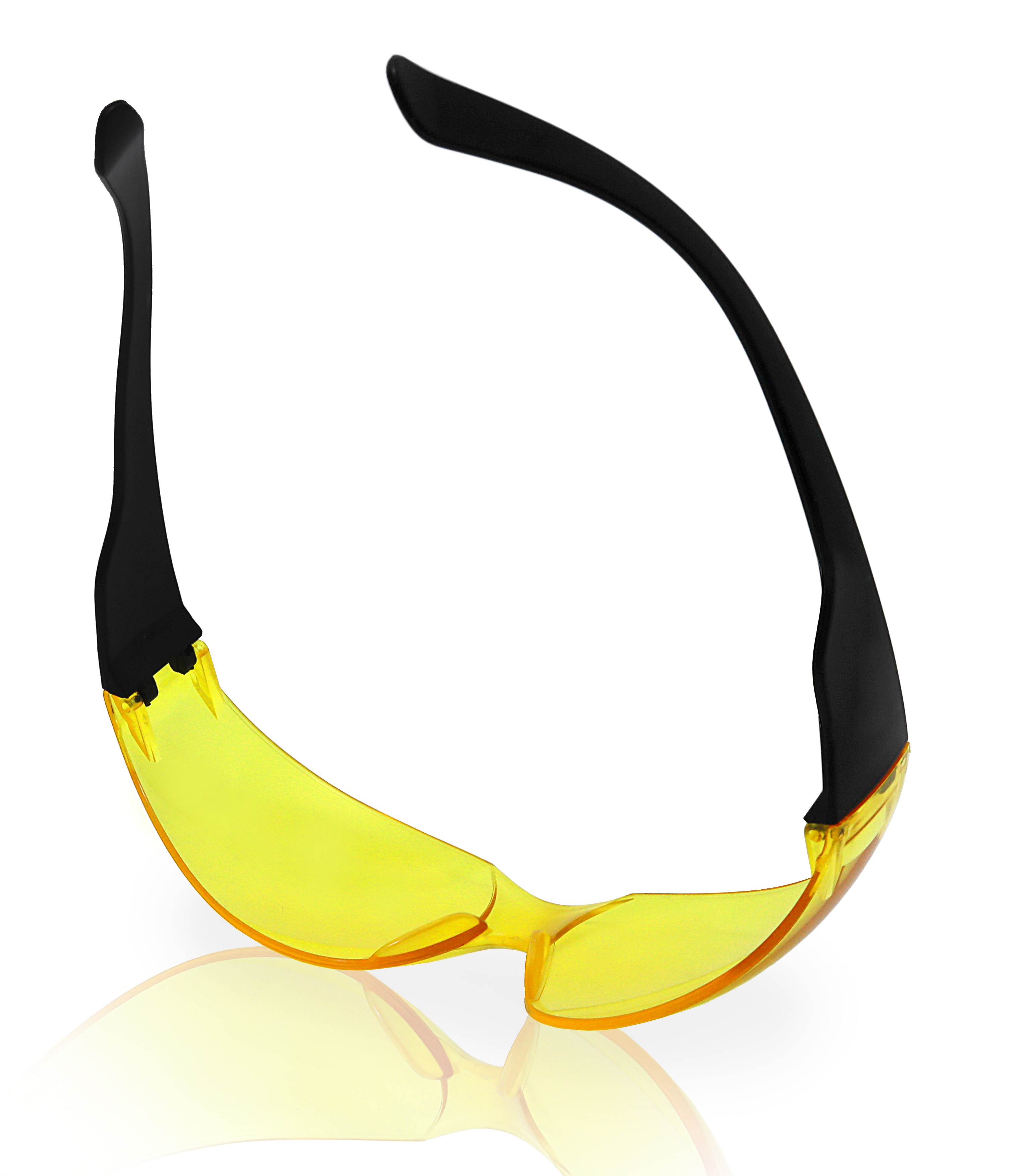 Очки защитные открытые Еланпласт Классик арт. ОЧК202 KN, желтый