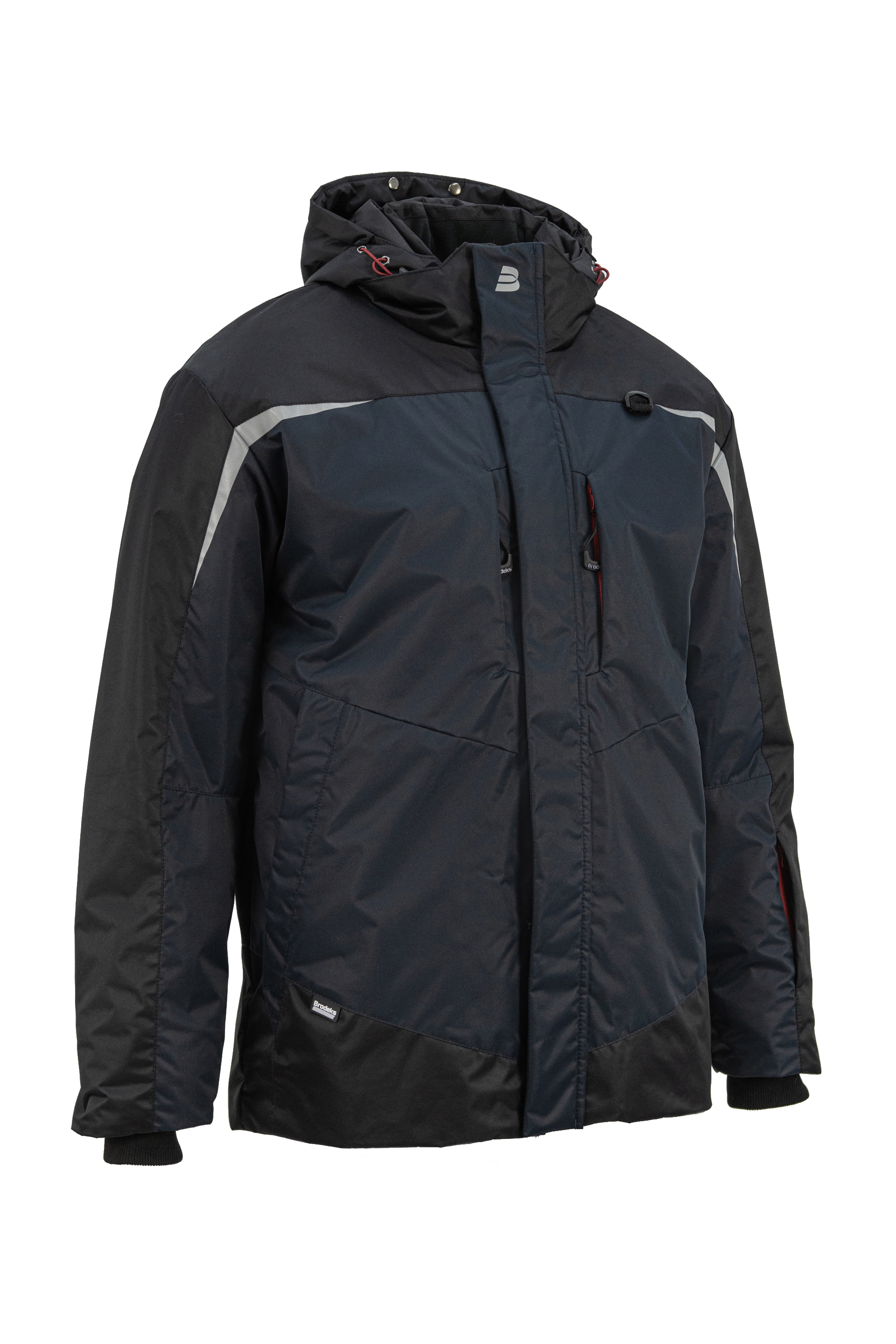 Зимняя куртка Brodeks KW231, синий/черный