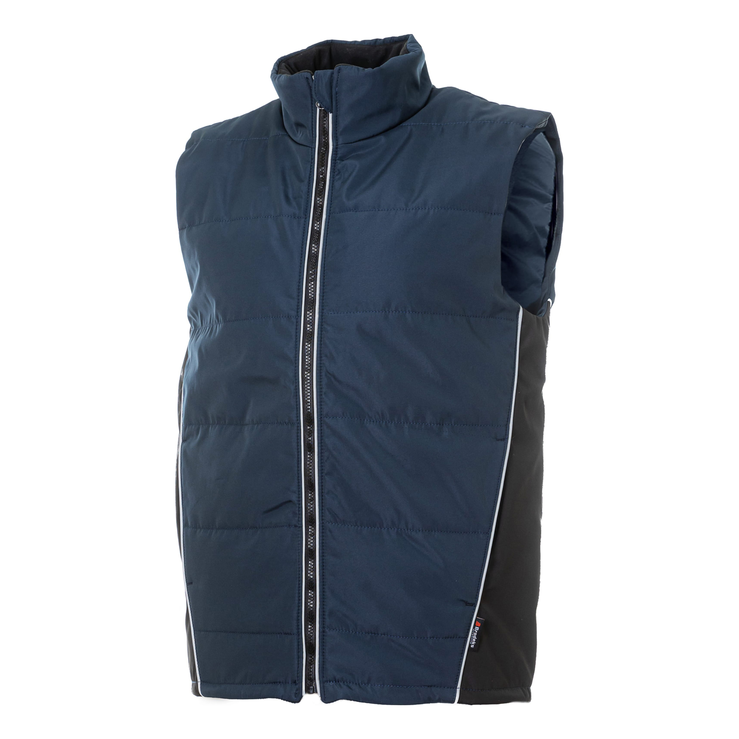 Жилет утепленный Brodeks KW101, синий/черный