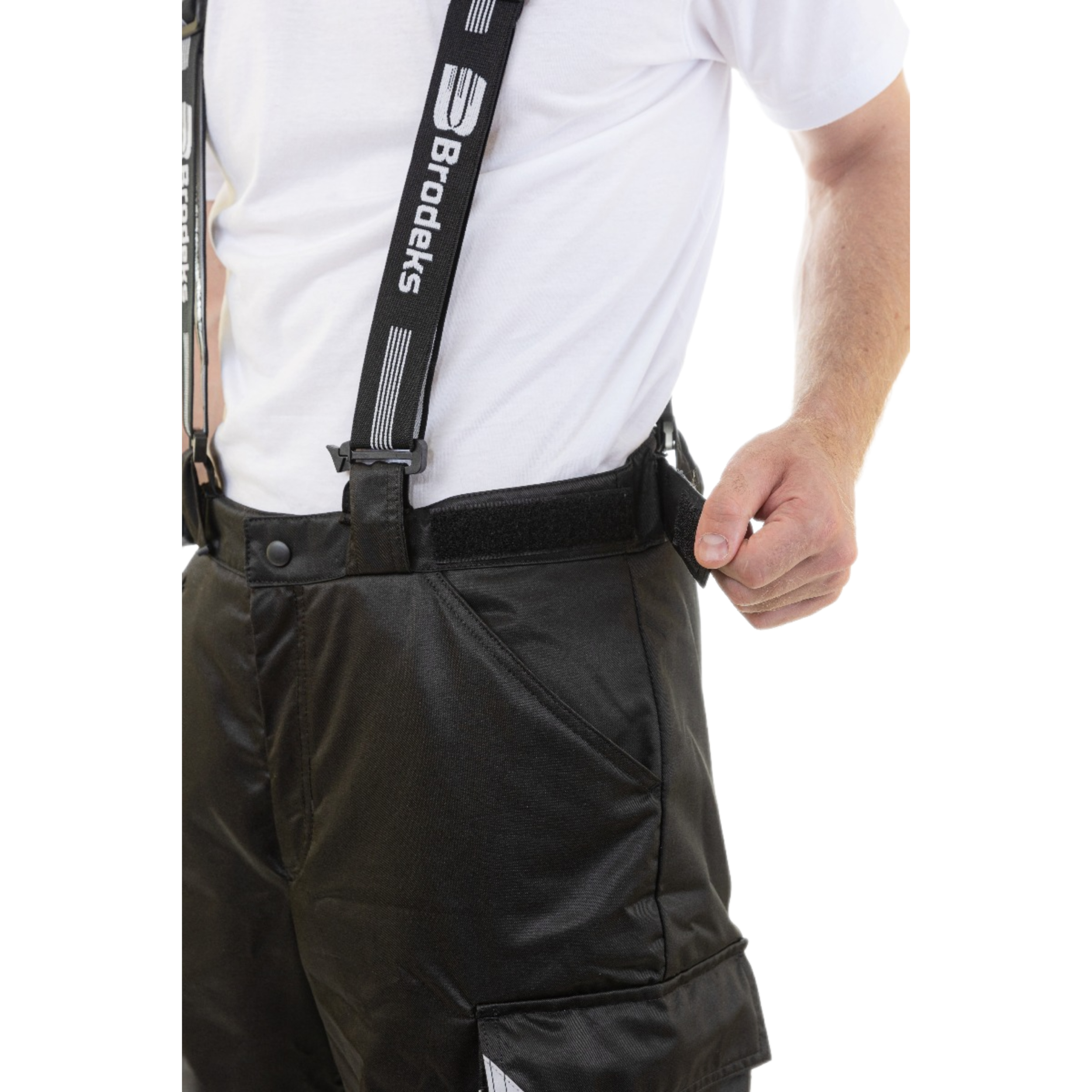 Зимние брюки Brodeks KW304, черный