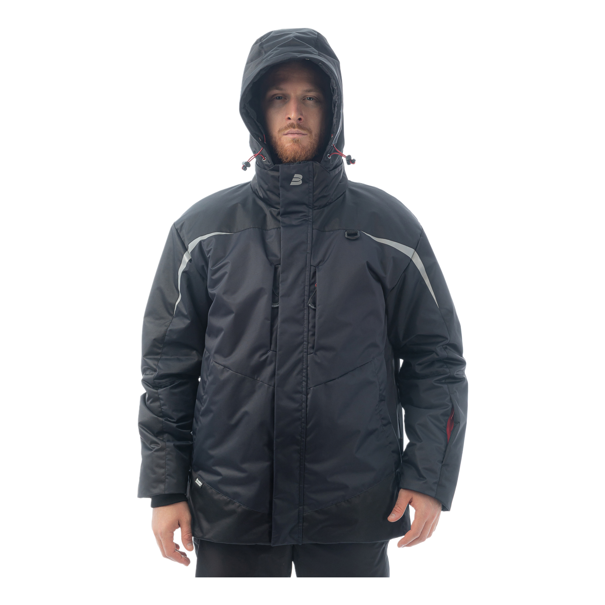 Зимняя куртка Brodeks KW231, синий/черный