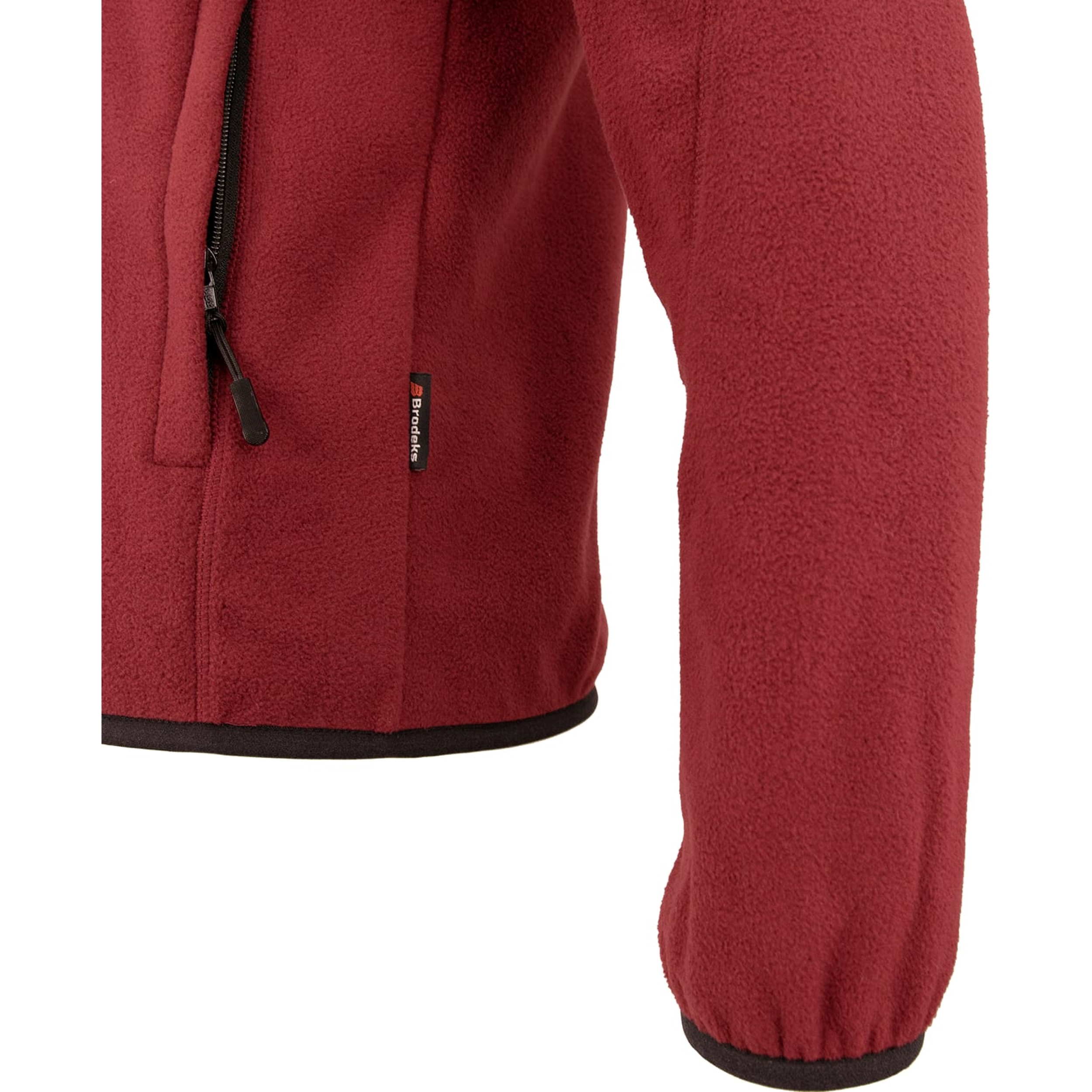 Толстовка флисовая Brodeks KS211, бордо