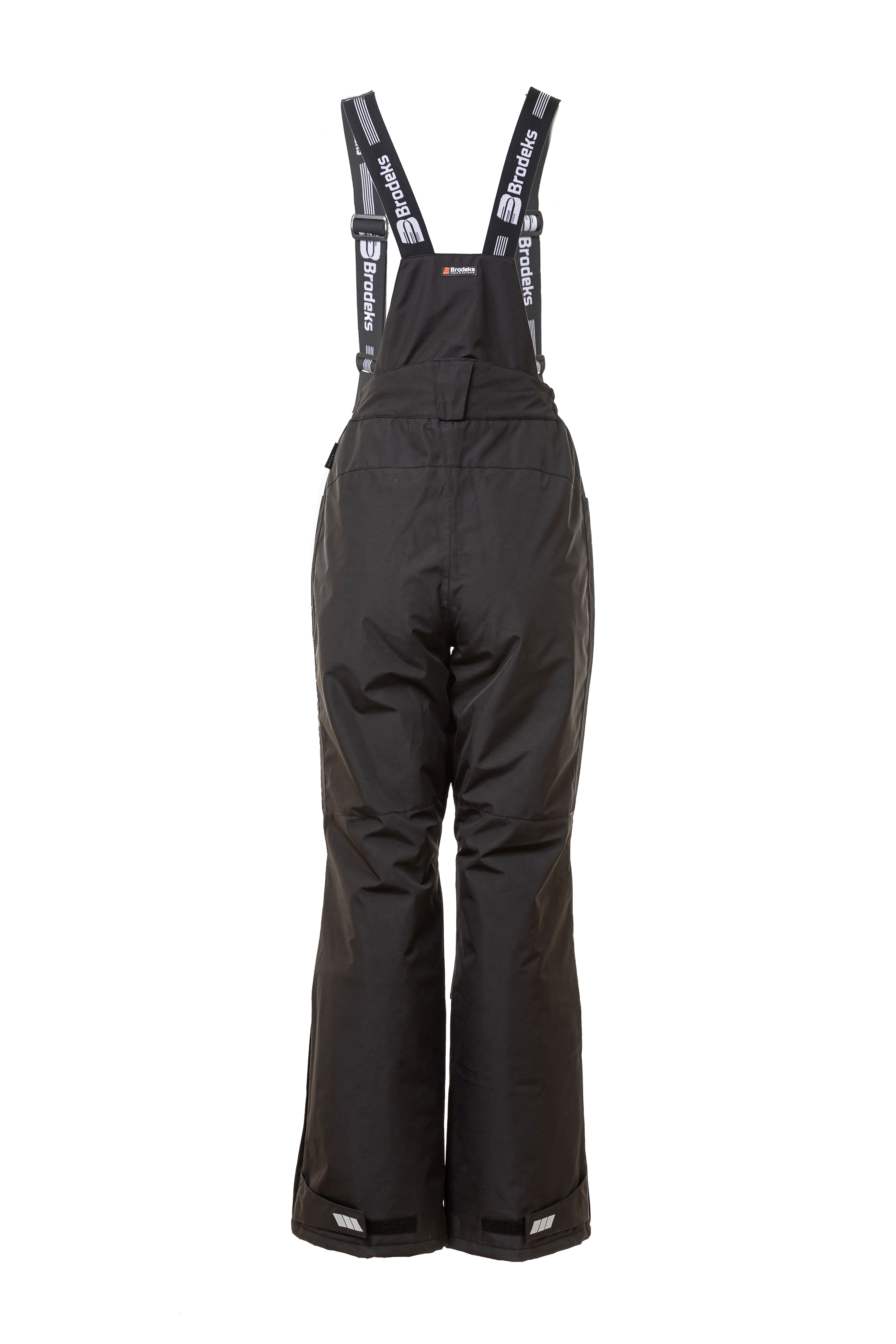 Зимний женский полукомбинезон Brodeks KW405, черный