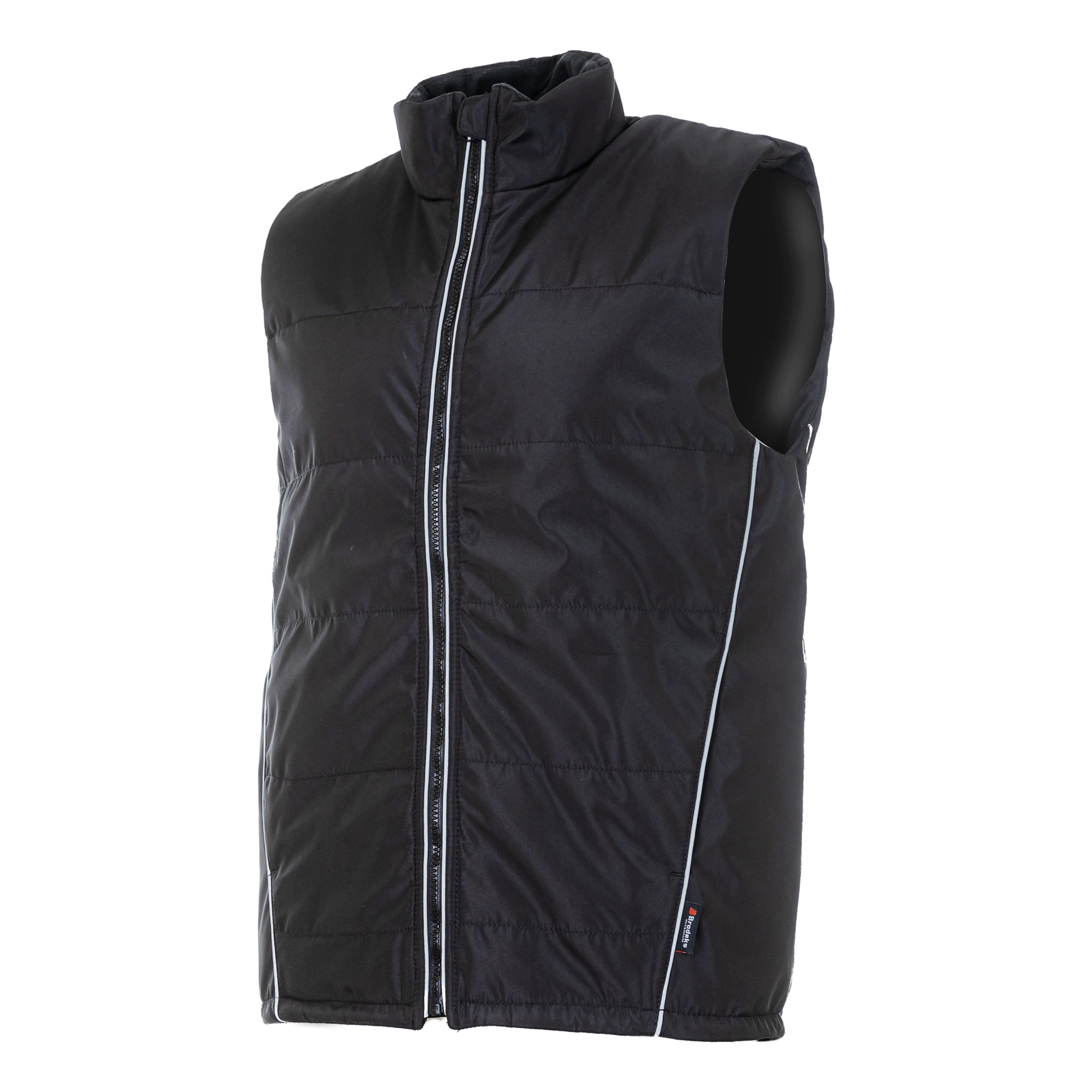 Жилет утепленный Brodeks KW101, черный