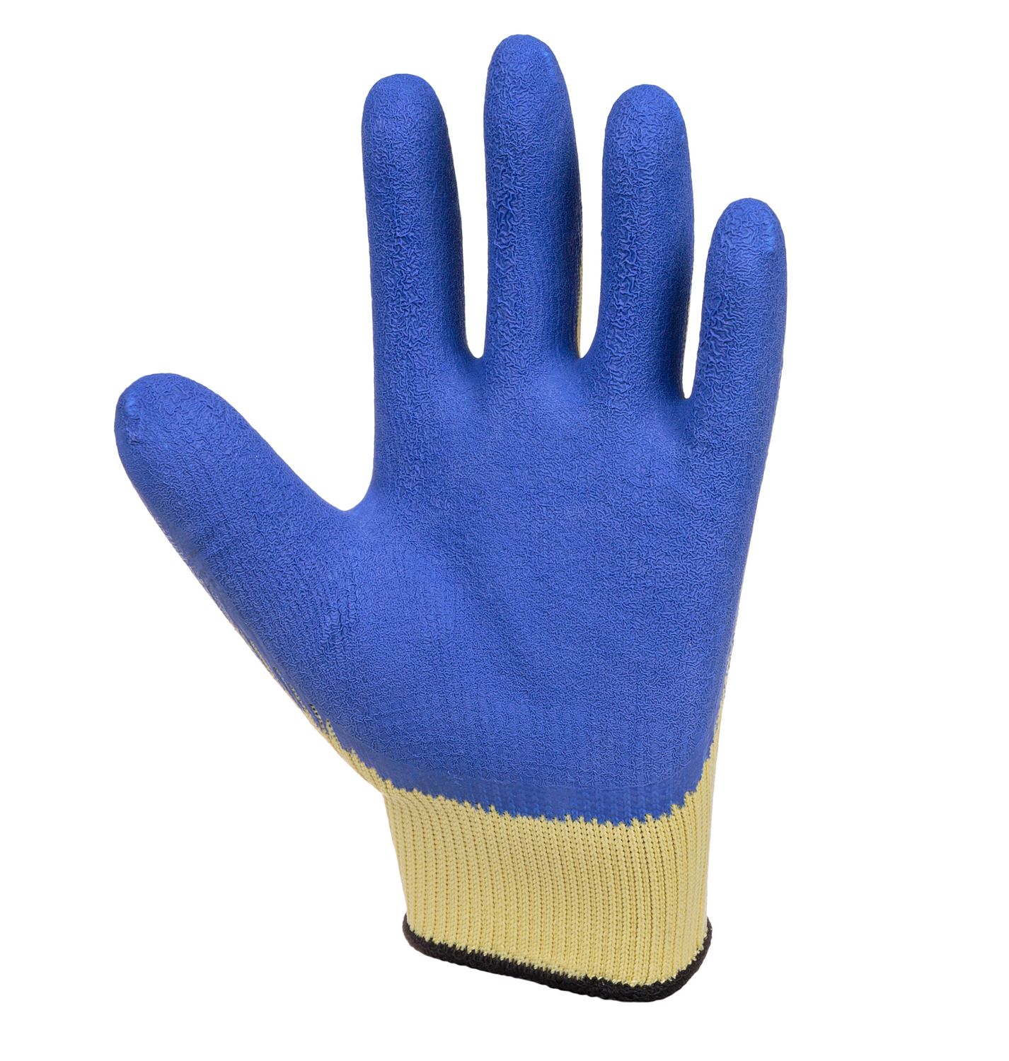 Перчатки полиэфирные усиленные с рельефным латексным покрытием ПУЛЬСАР