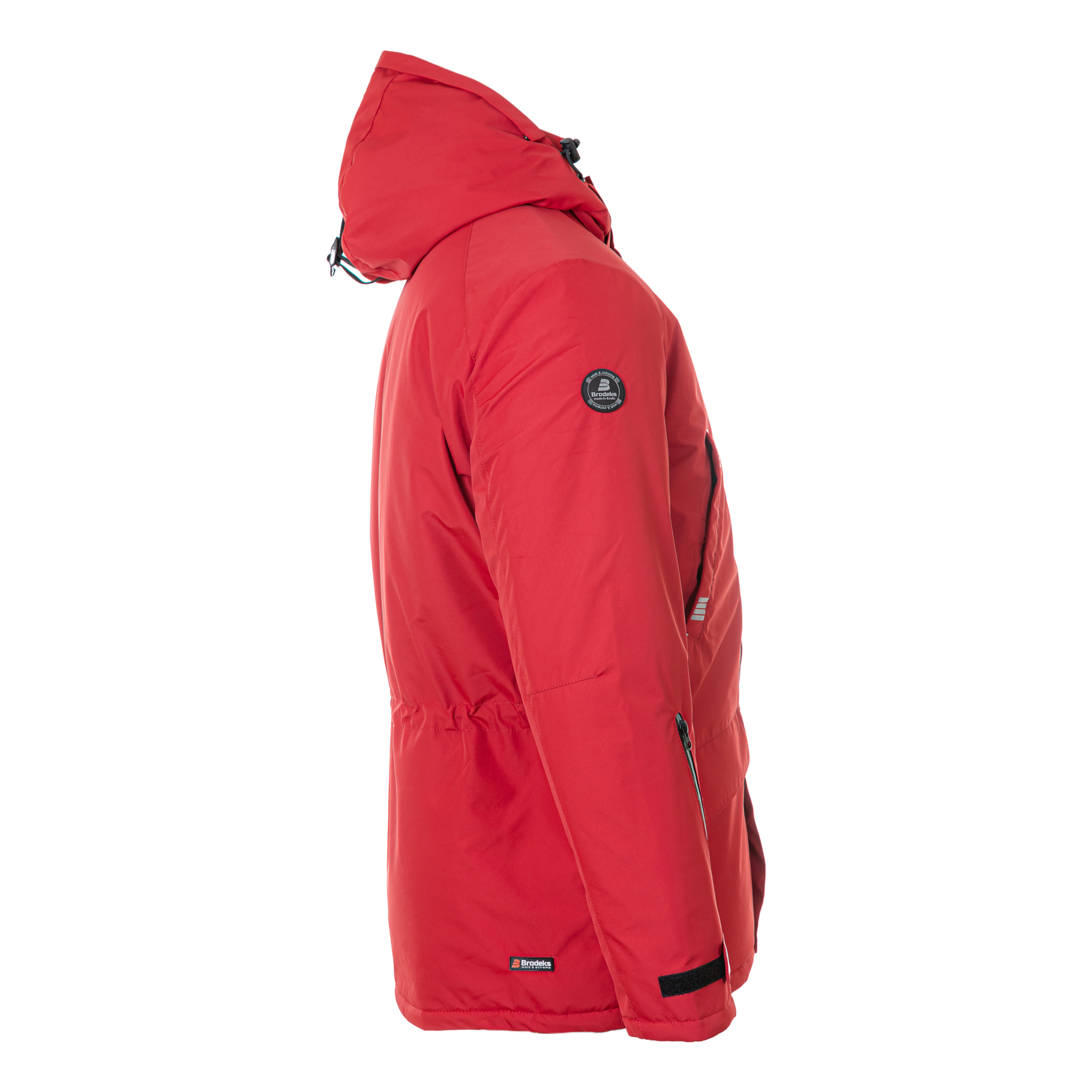 Зимняя куртка-парка Brodeks KW204, красный