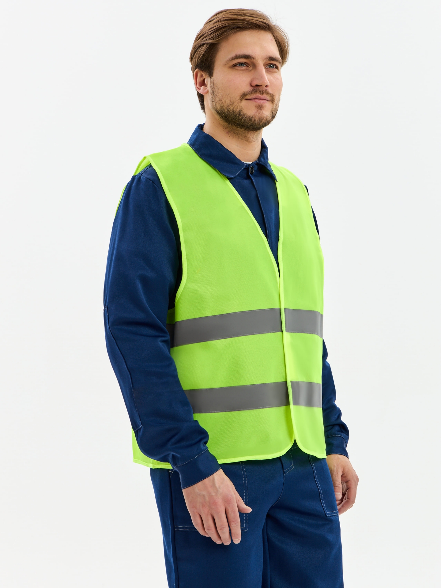 Жилет сигнальный ProfLine Base (тк.Полиэфир,60), желтый