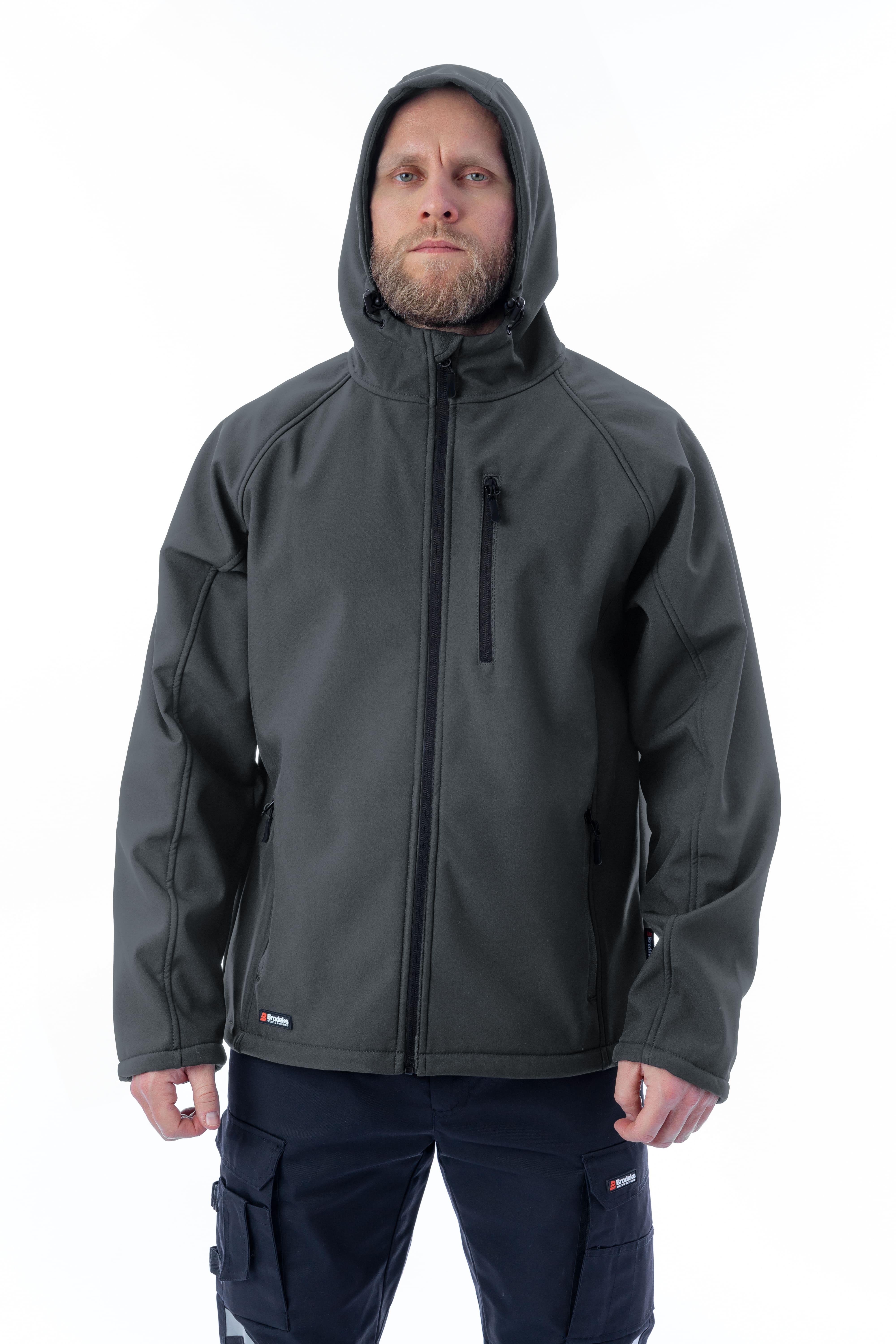 Куртка софтшелл Brodeks KS232, серый