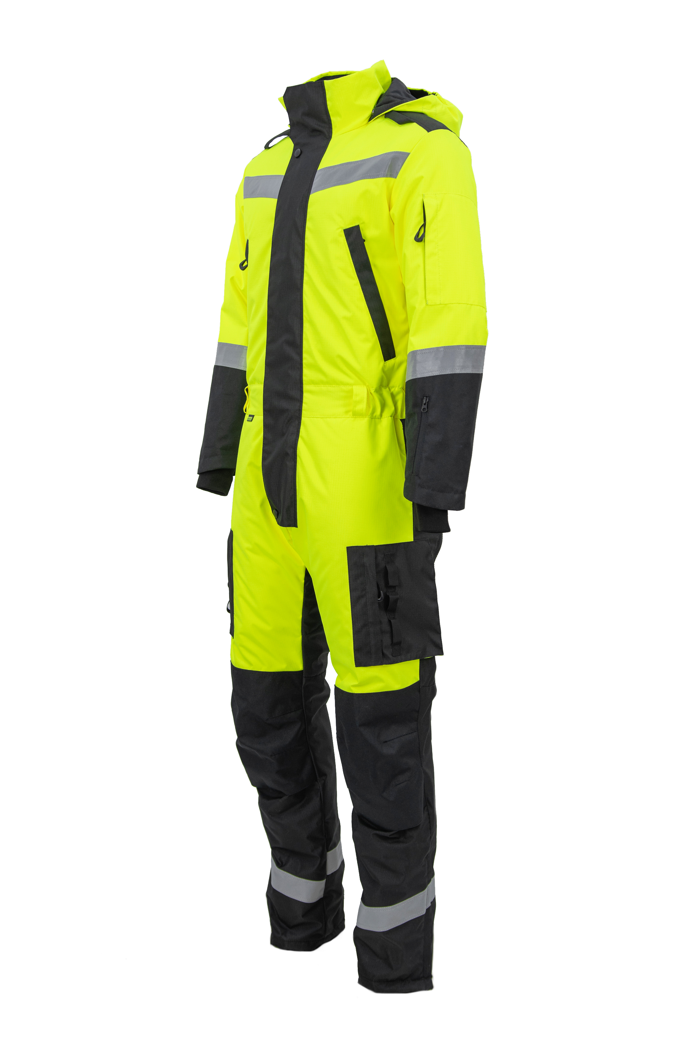 Зимний комбинезон Brodeks KW505, желтый/черный