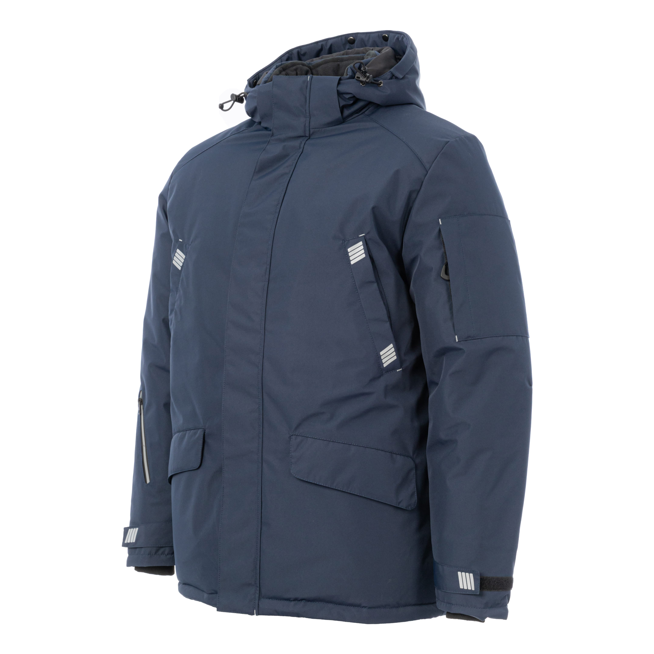 Зимняя куртка-парка Brodeks KW204, синий