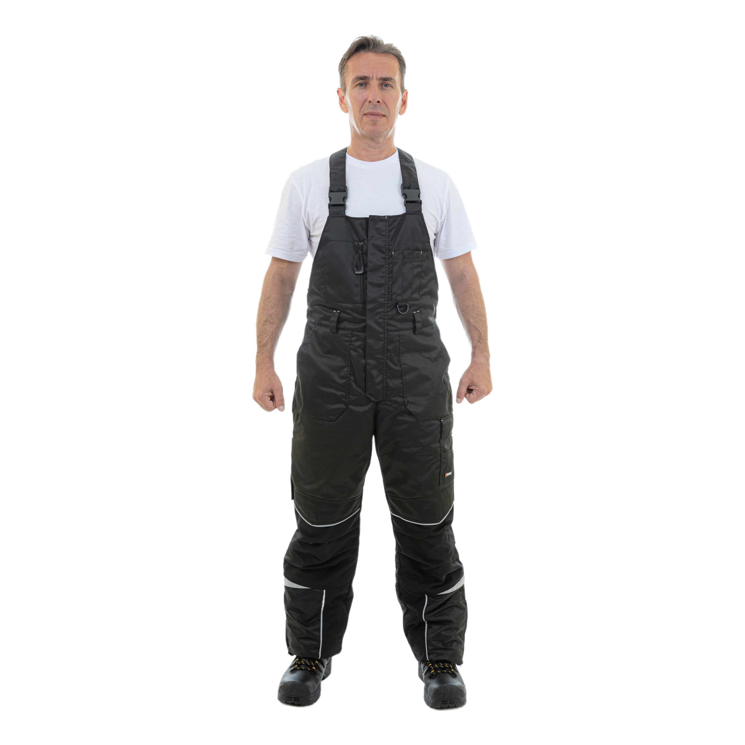 Зимний полукомбинезон Brodeks KW403, черный