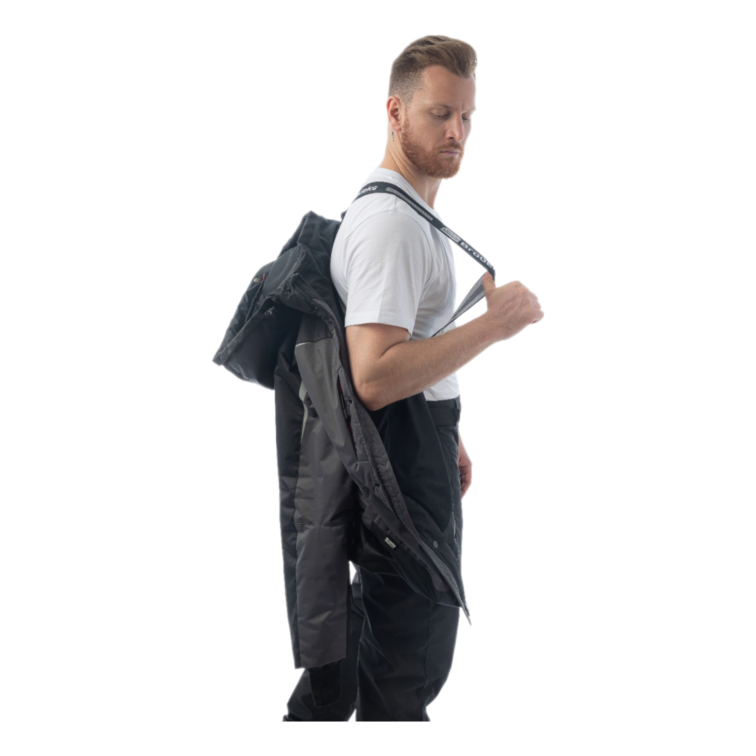 Зимняя куртка Brodeks KW231, серый/черный