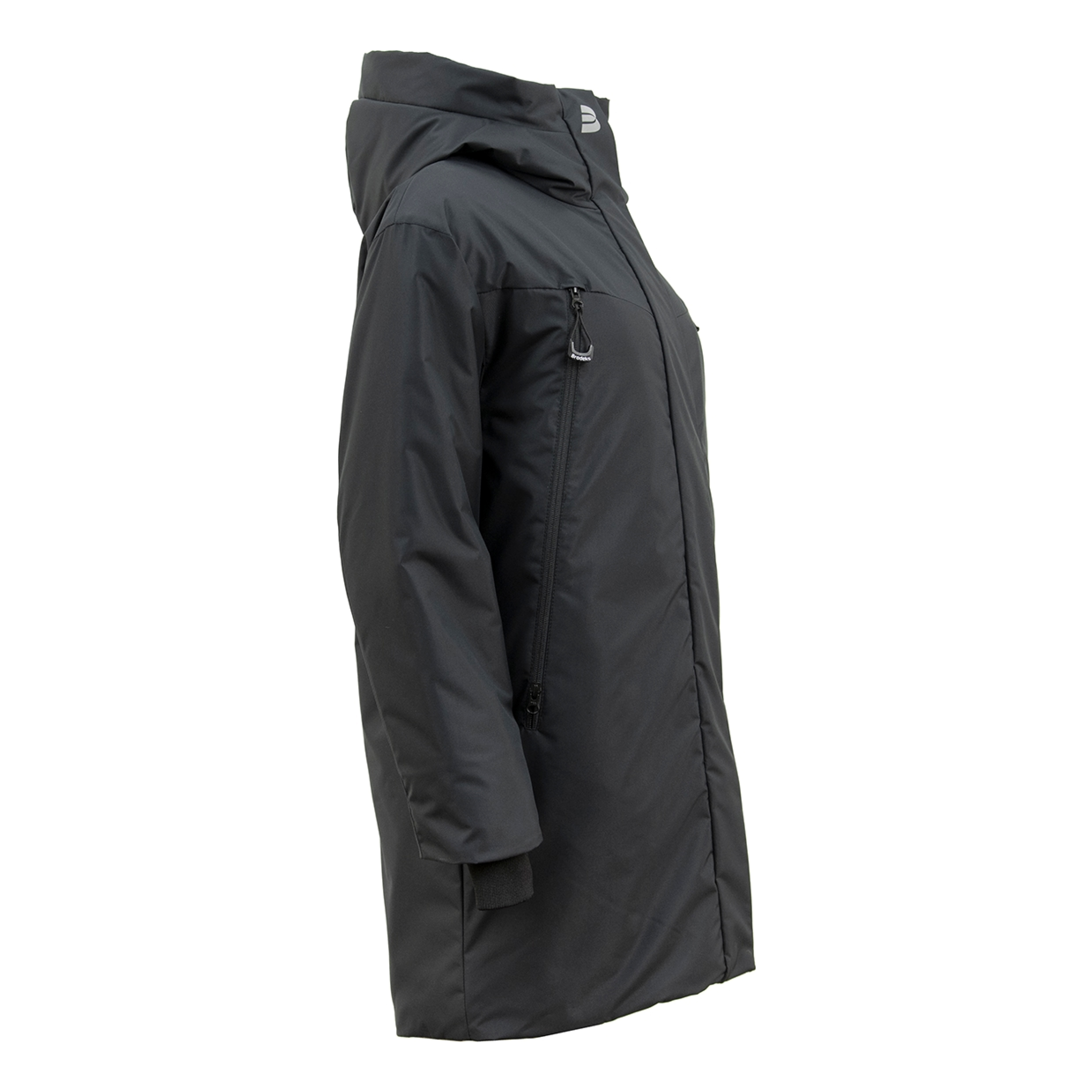 Зимняя женская куртка-парка Brodeks KW258, черный