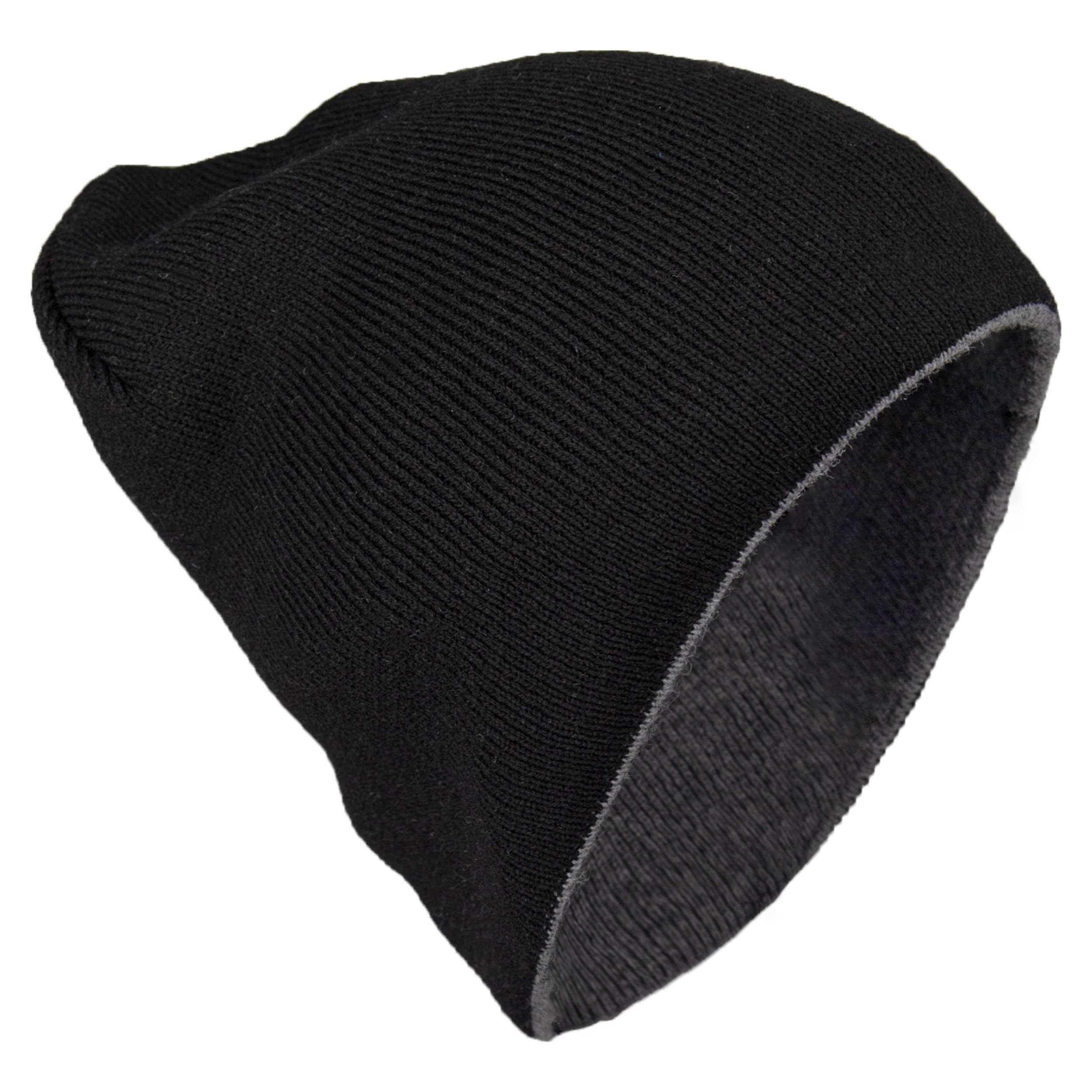 Шапка Brodeks bicolor черный-серый