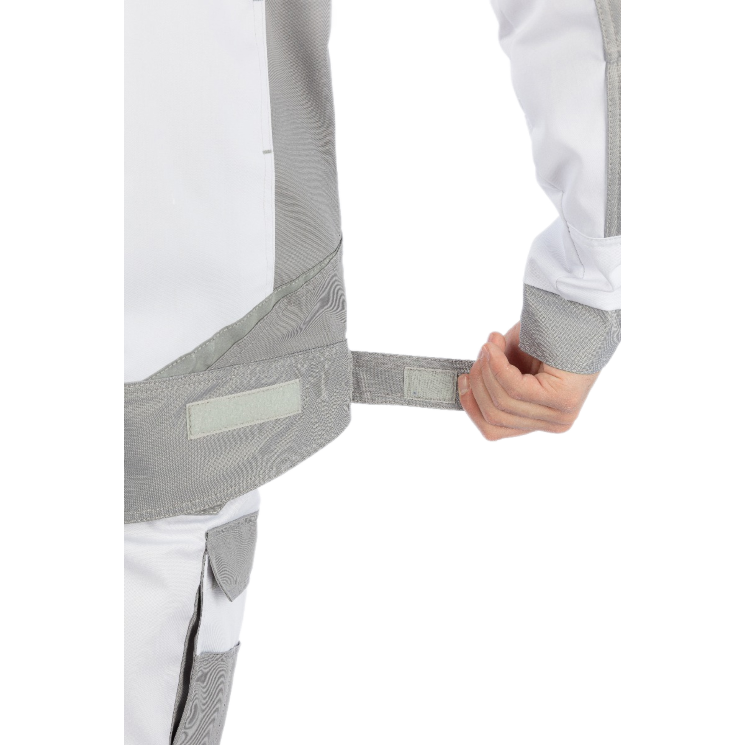 Куртка Brodeks KS202, белый/серый