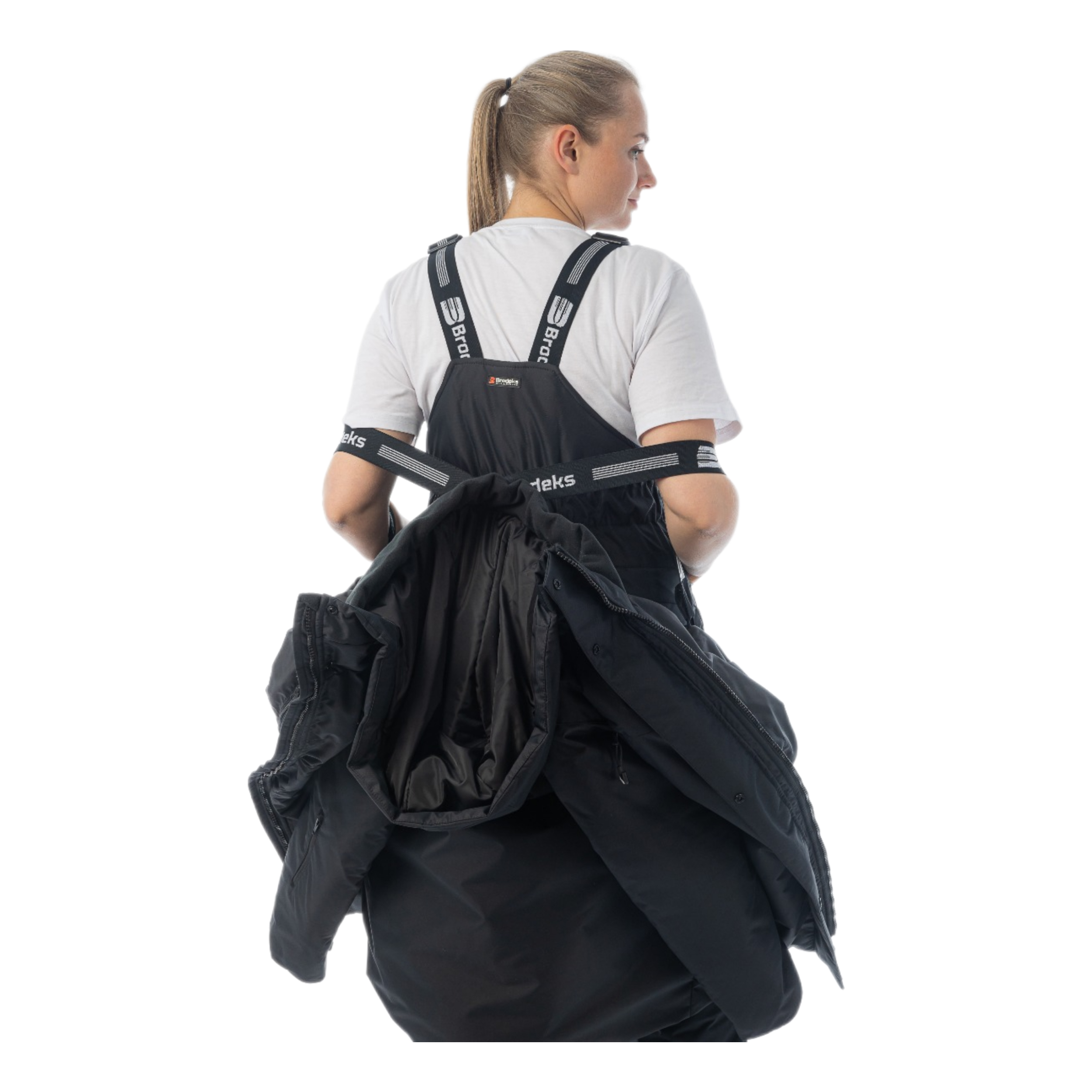 Зимняя женская куртка-парка Brodeks KW258, черный