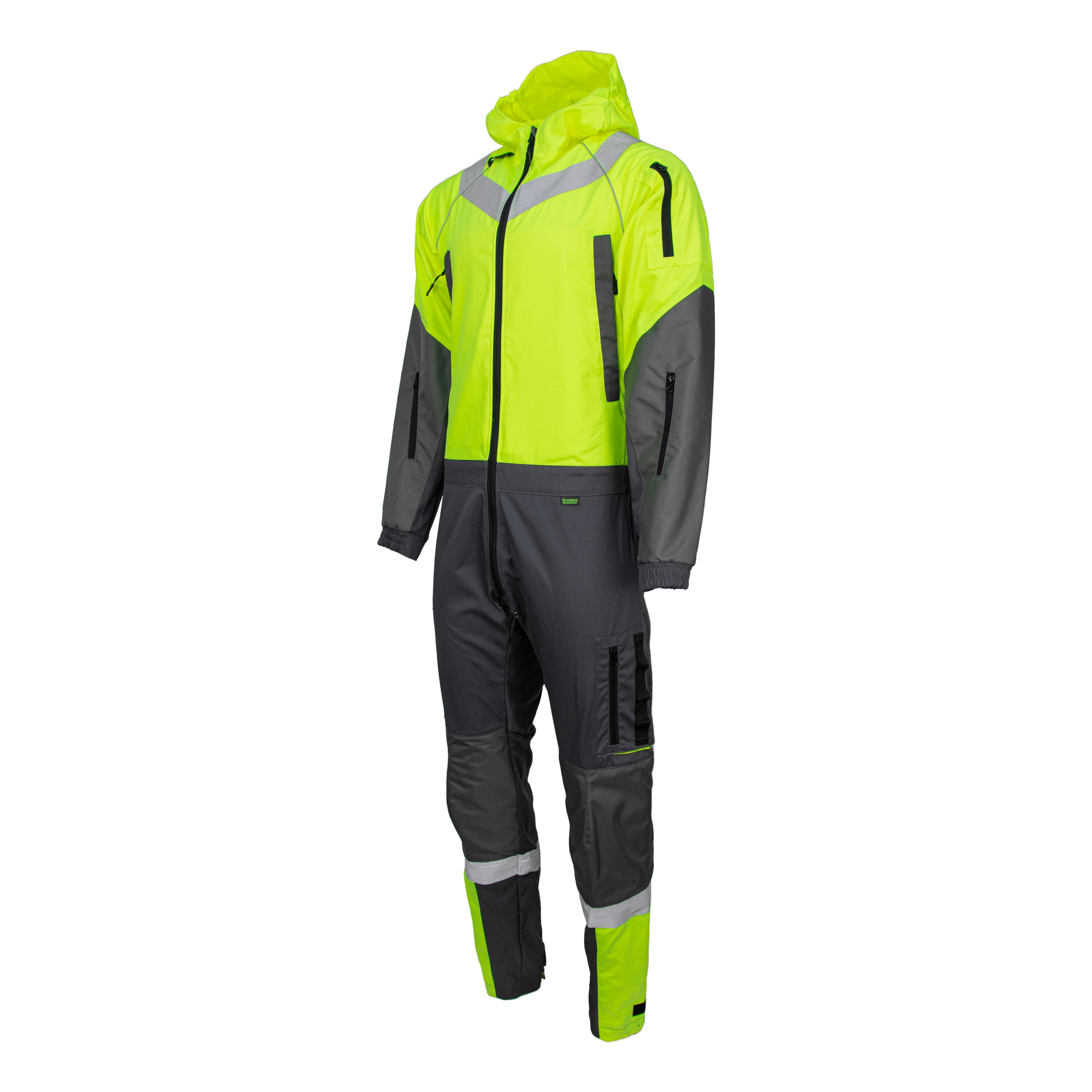 Комбинезон Brodeks KS503, желтый/серый