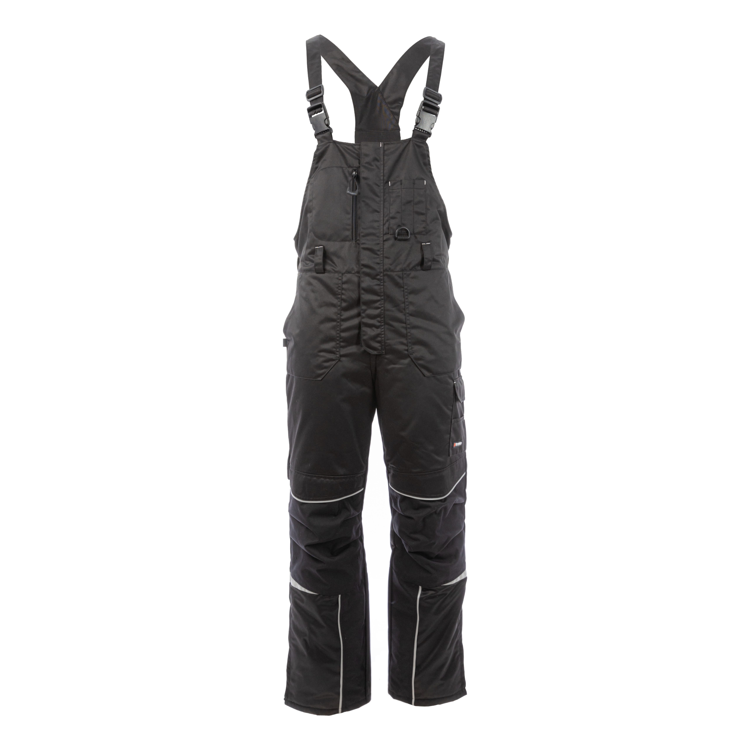 Зимний полукомбинезон Brodeks KW403, черный