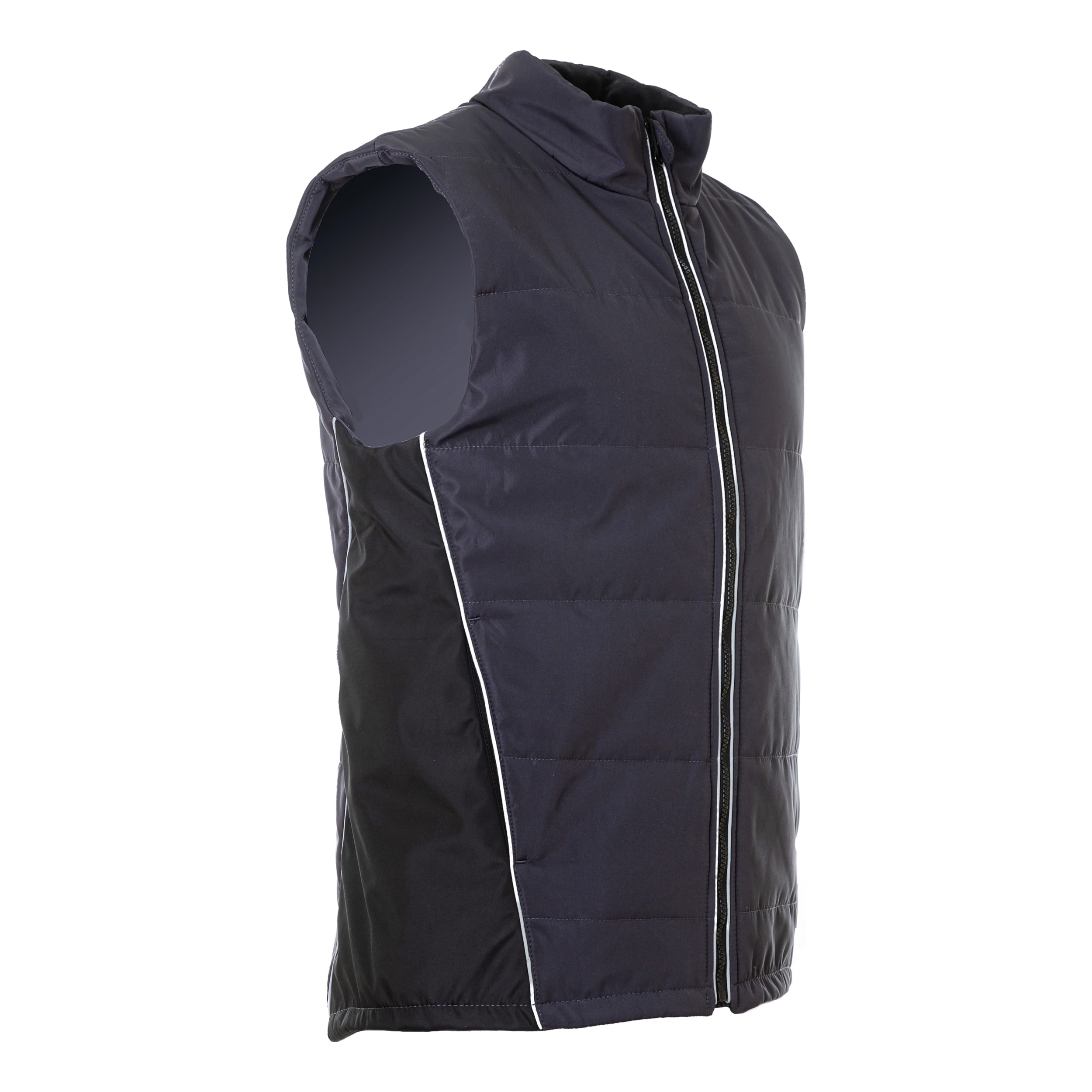 Жилет утепленный Brodeks KW101, серый/черный