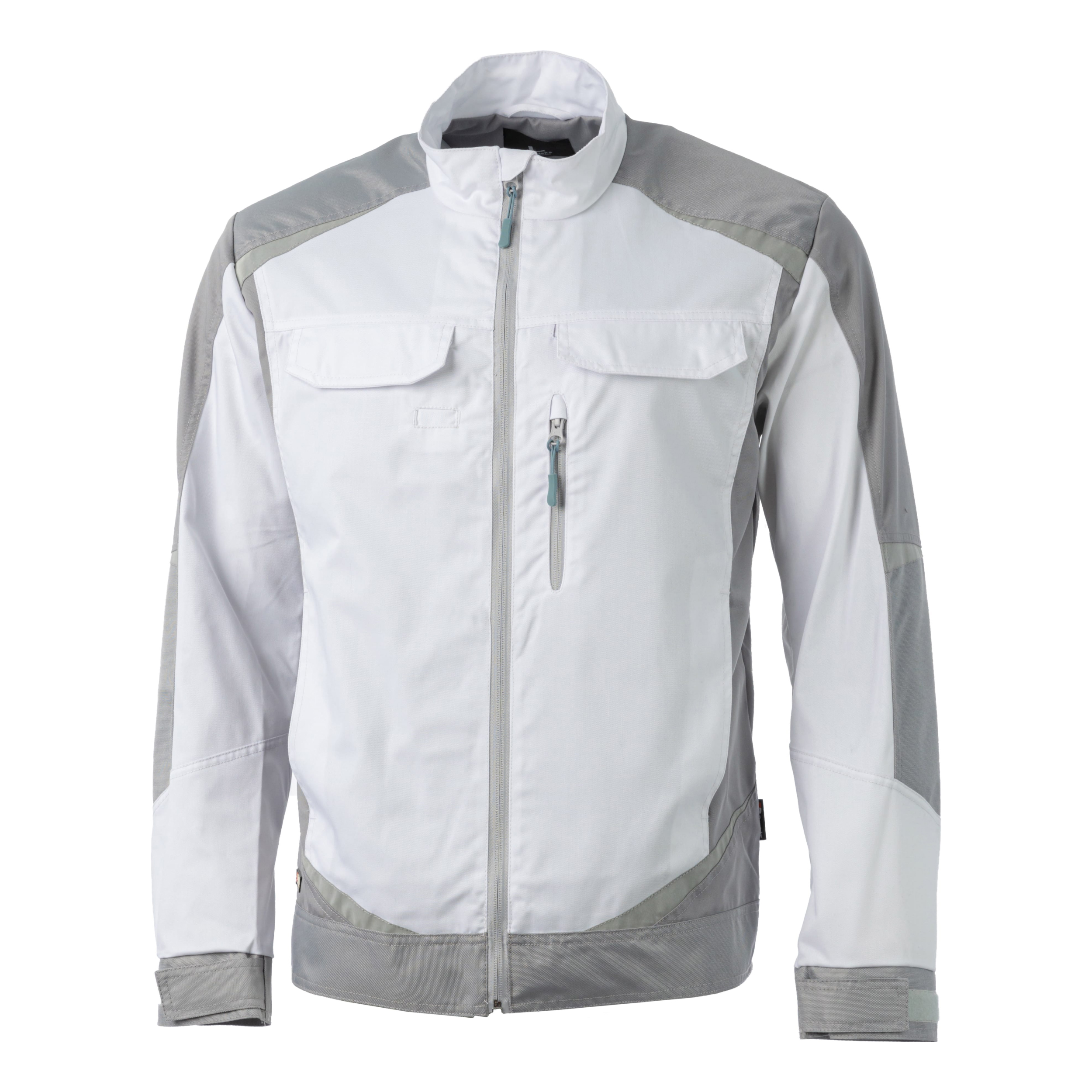 Куртка Brodeks KS202, белый/серый