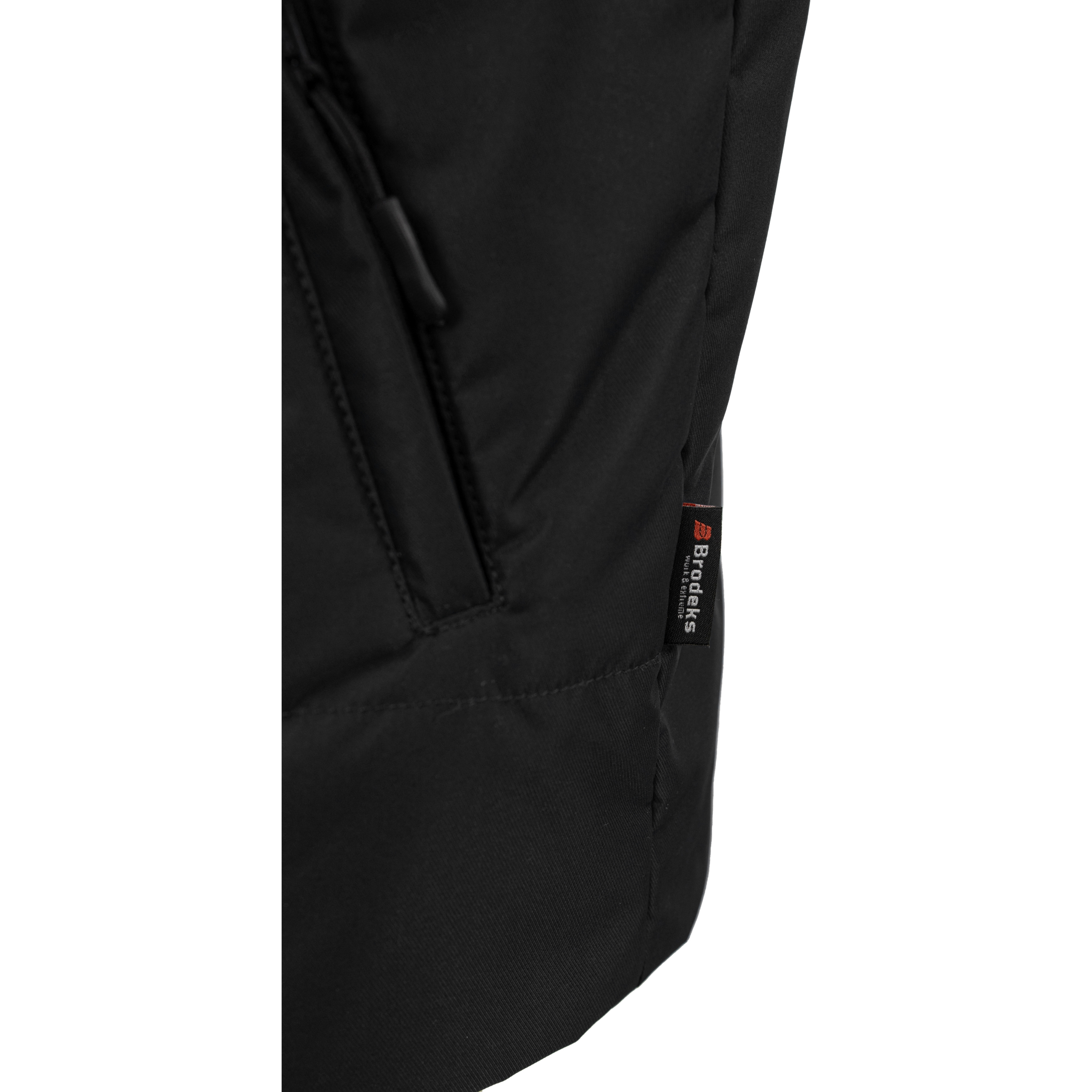 Жилет утепленный Brodeks KW112, черный