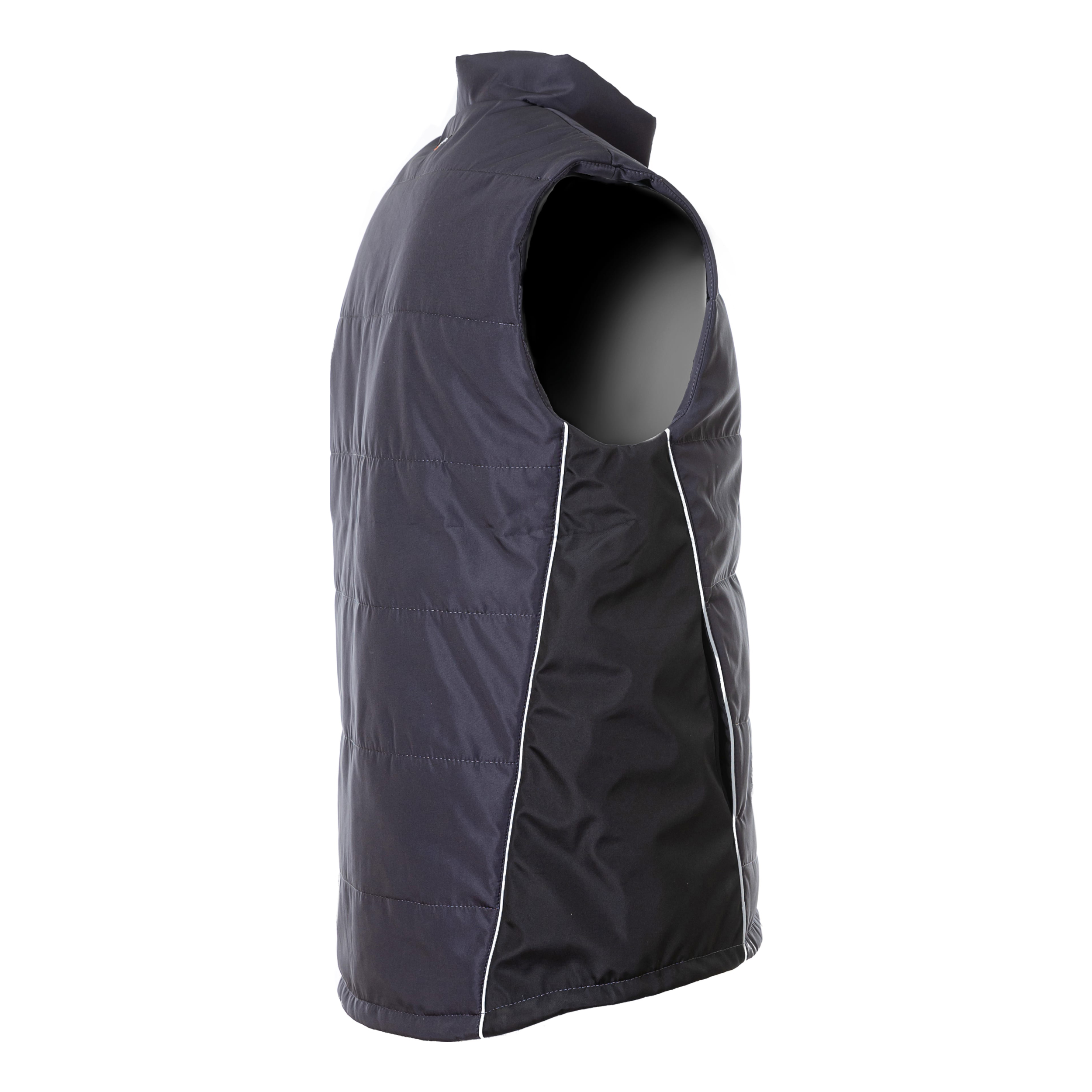 Жилет утепленный Brodeks KW101, серый/черный