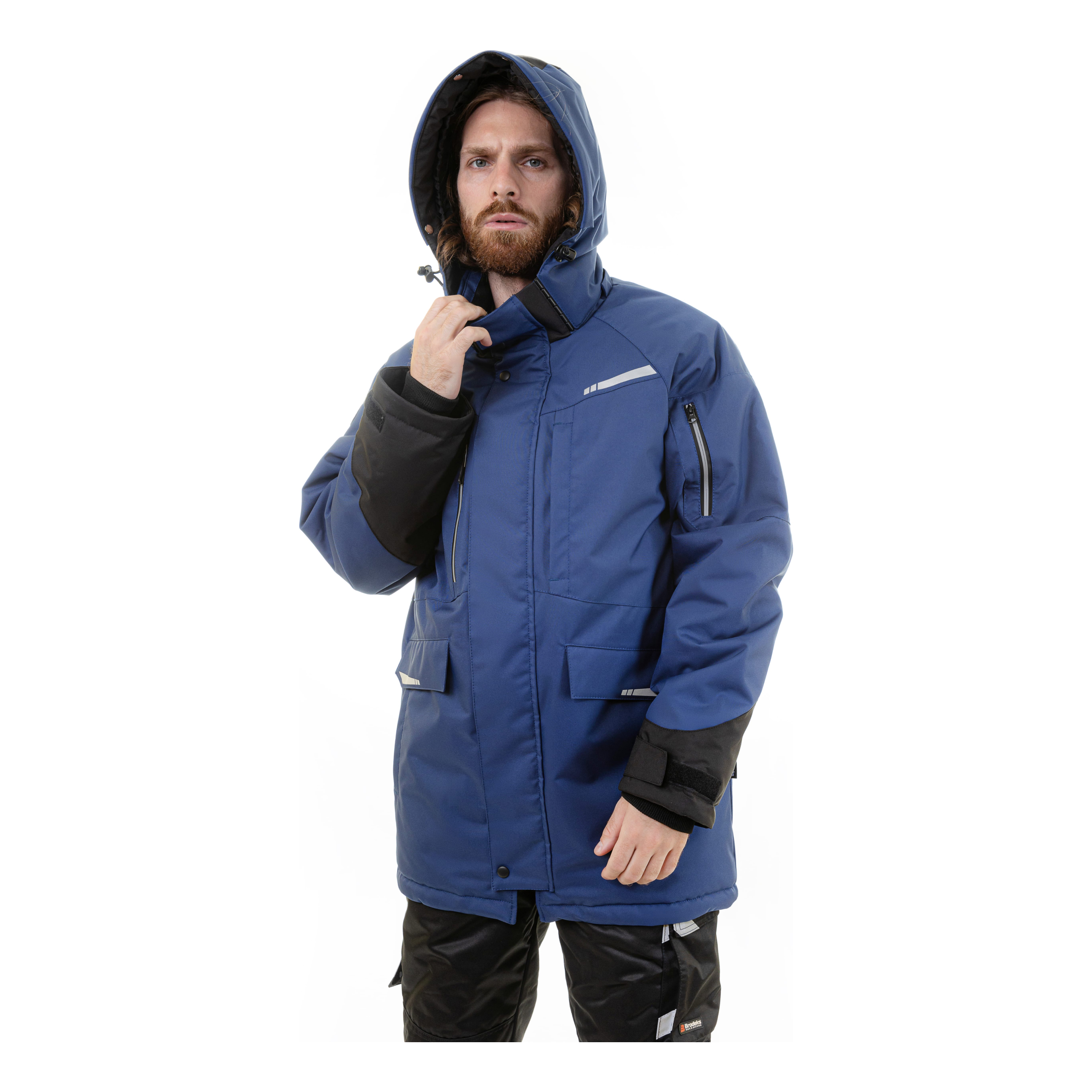 Зимняя куртка-парка Brodeks KW215 , синий