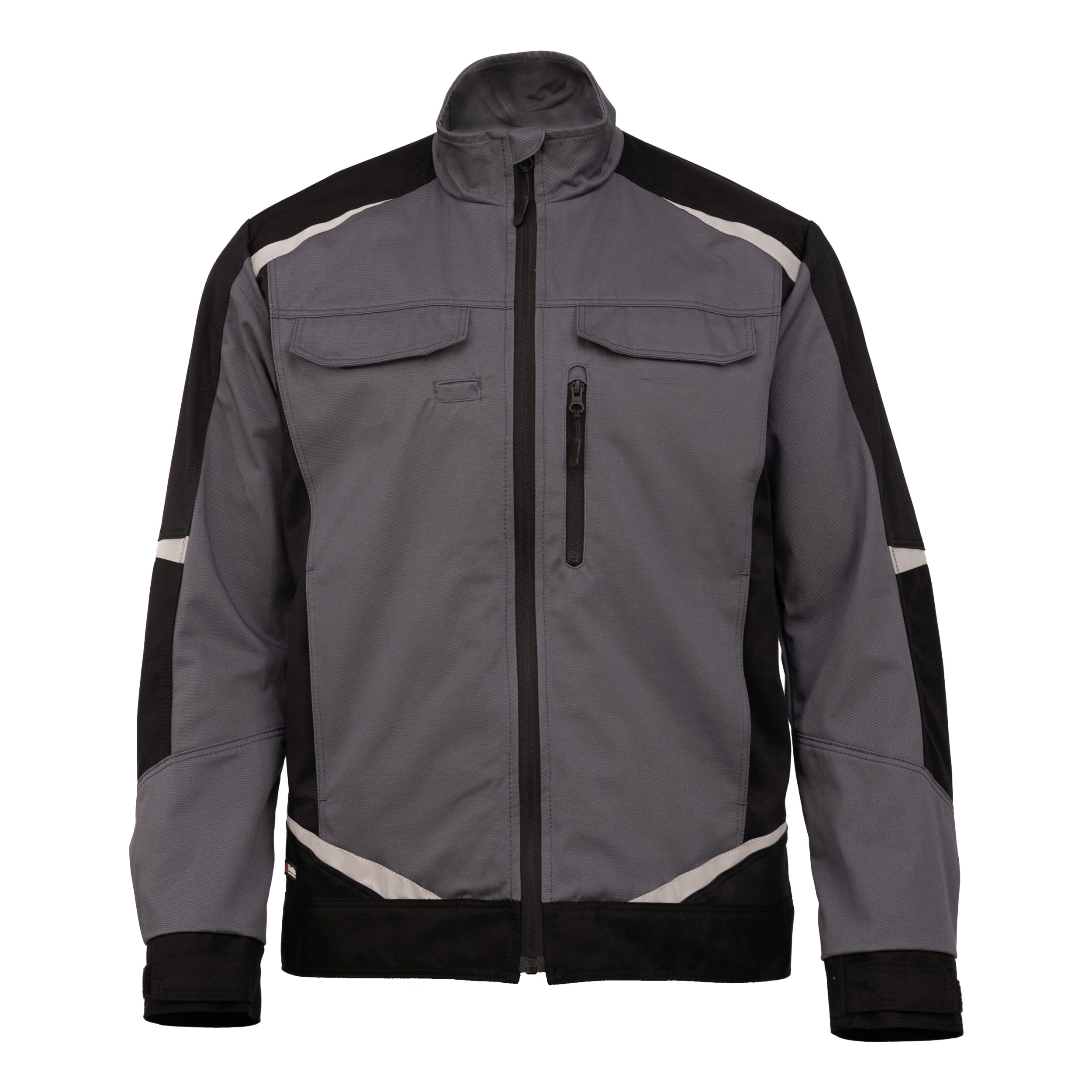 Куртка Brodeks KS202-C, 100% хлопок, графит серый/черный