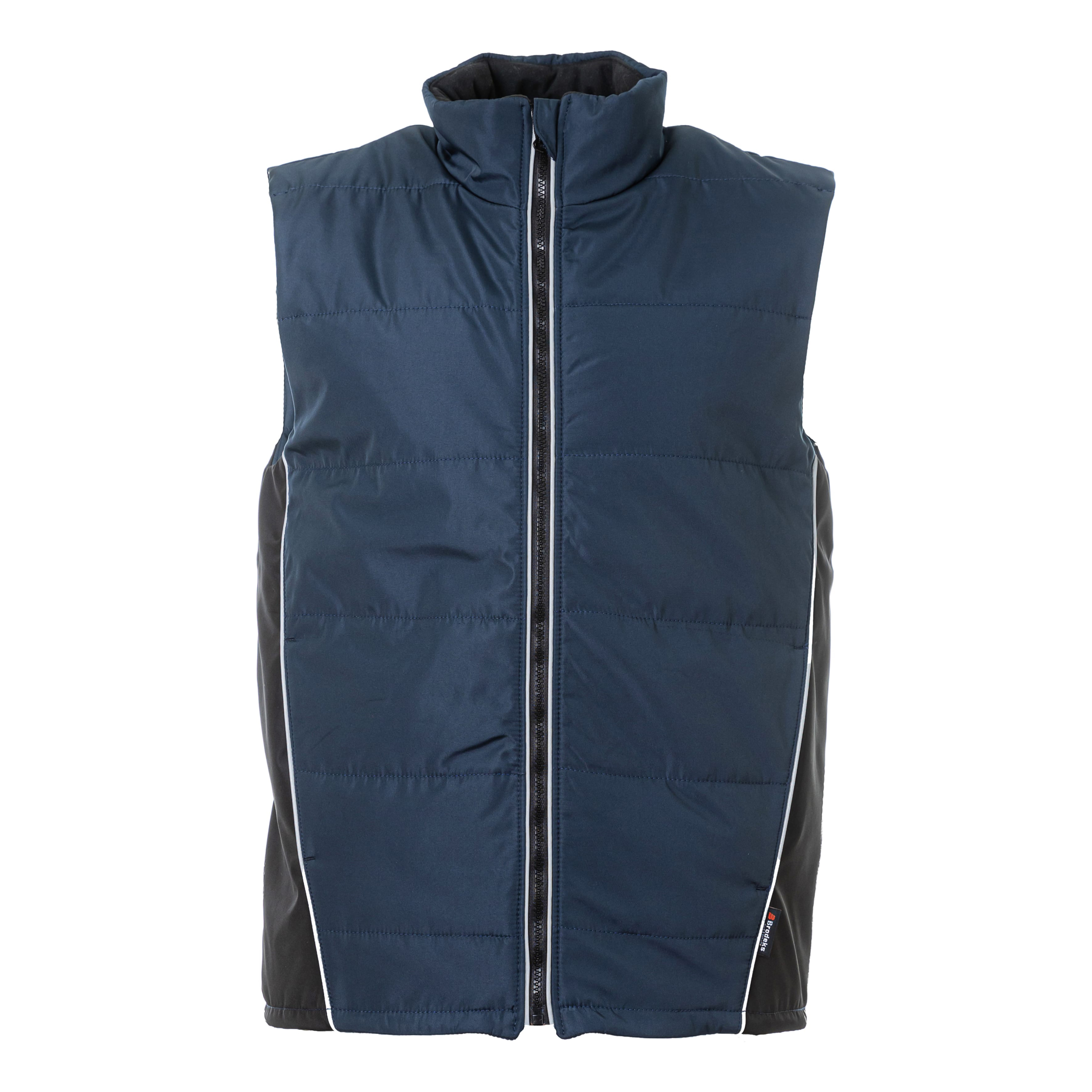 Жилет утепленный Brodeks KW101, синий/черный