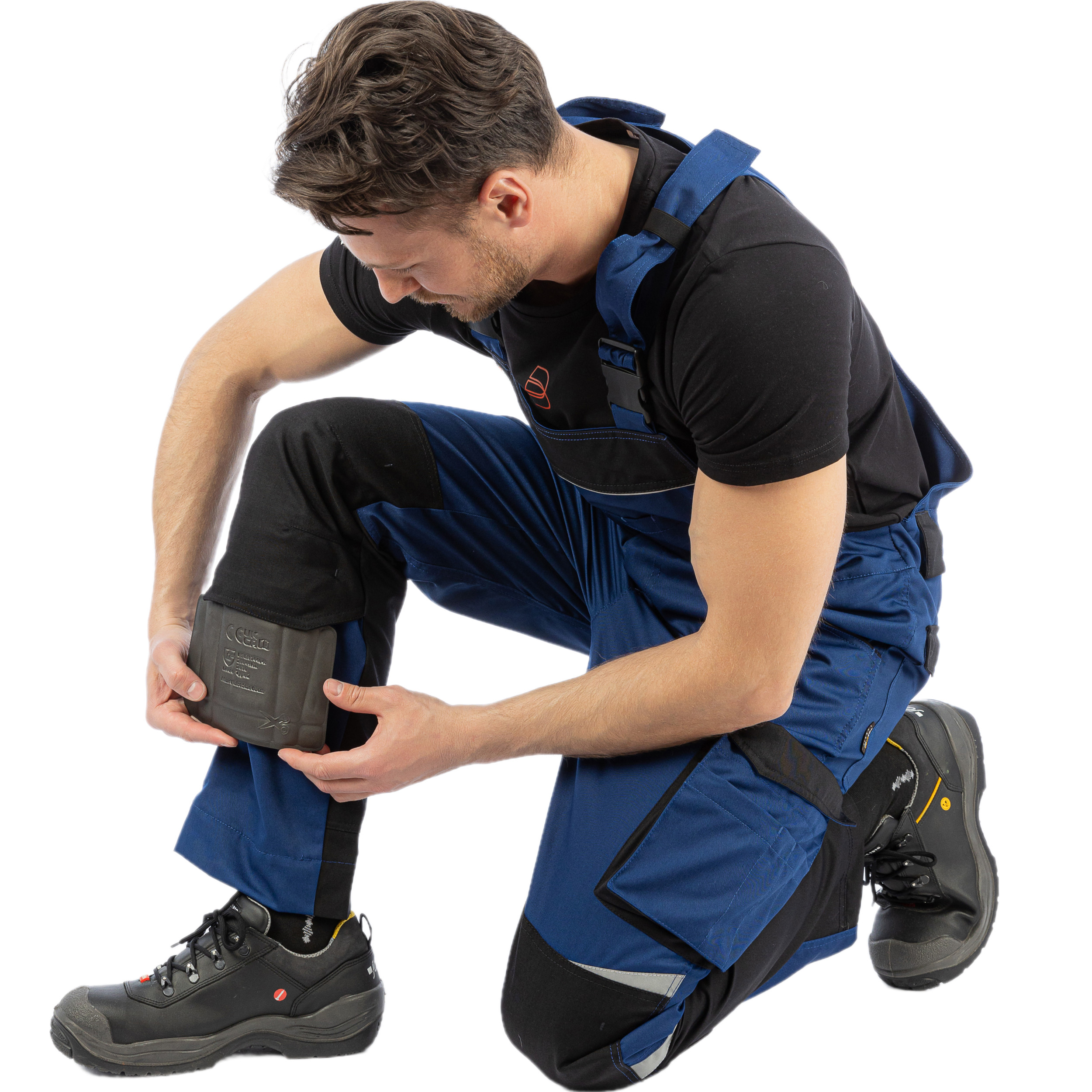 Полукомбинезон Brodeks KS402, синий/черный