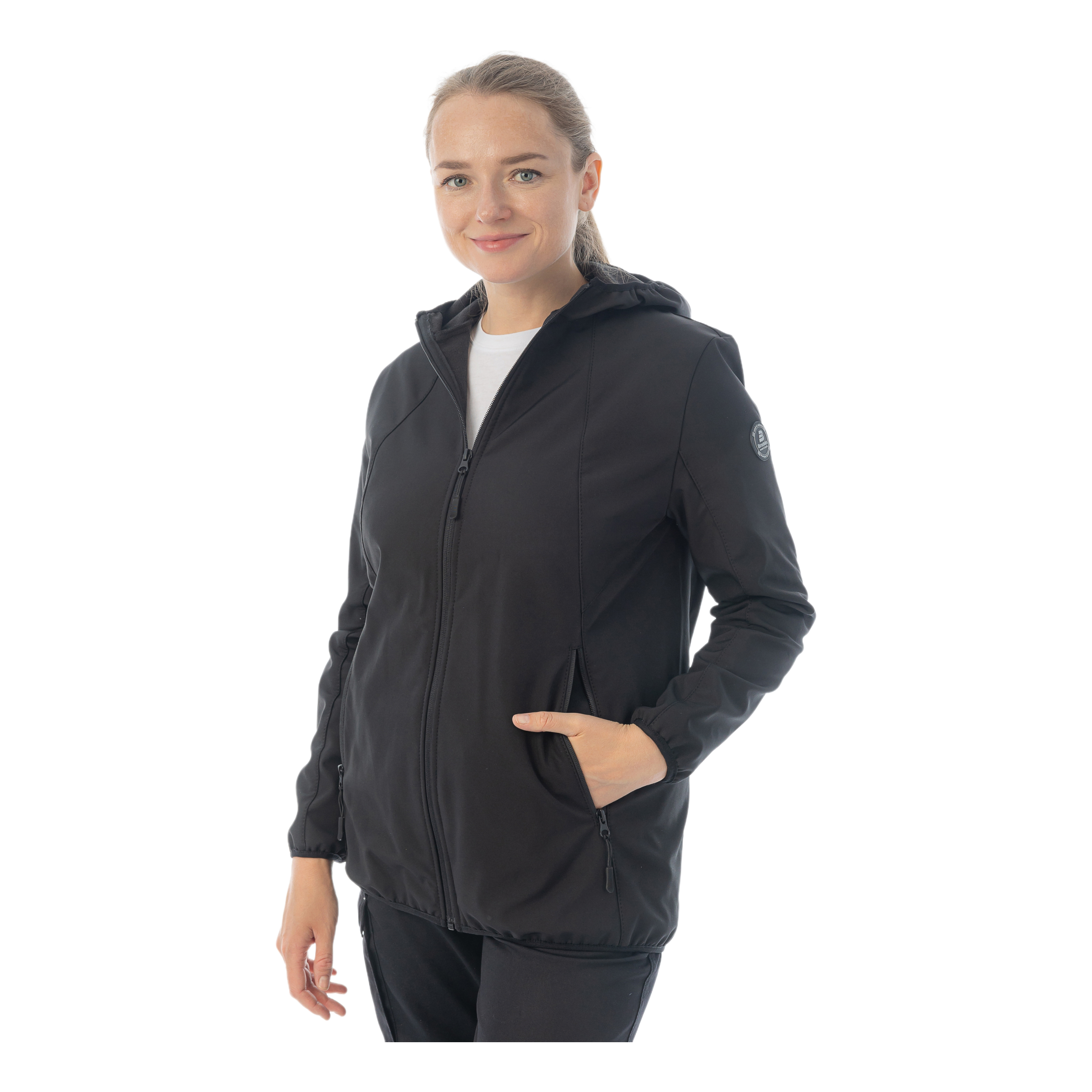Женская куртка софтшелл Brodeks KS248, черный