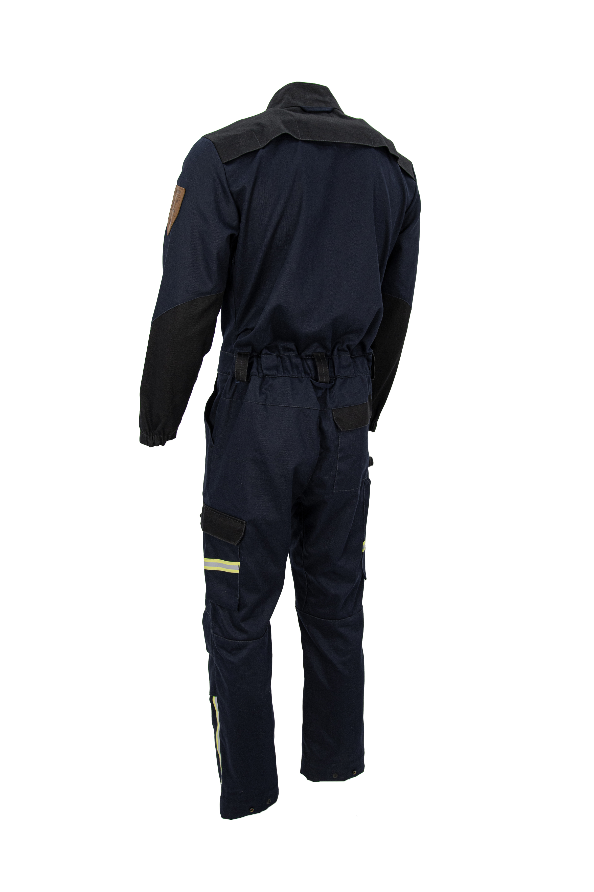 Комбинезон сварщика Brodeks FS58-01, т.синий/черный