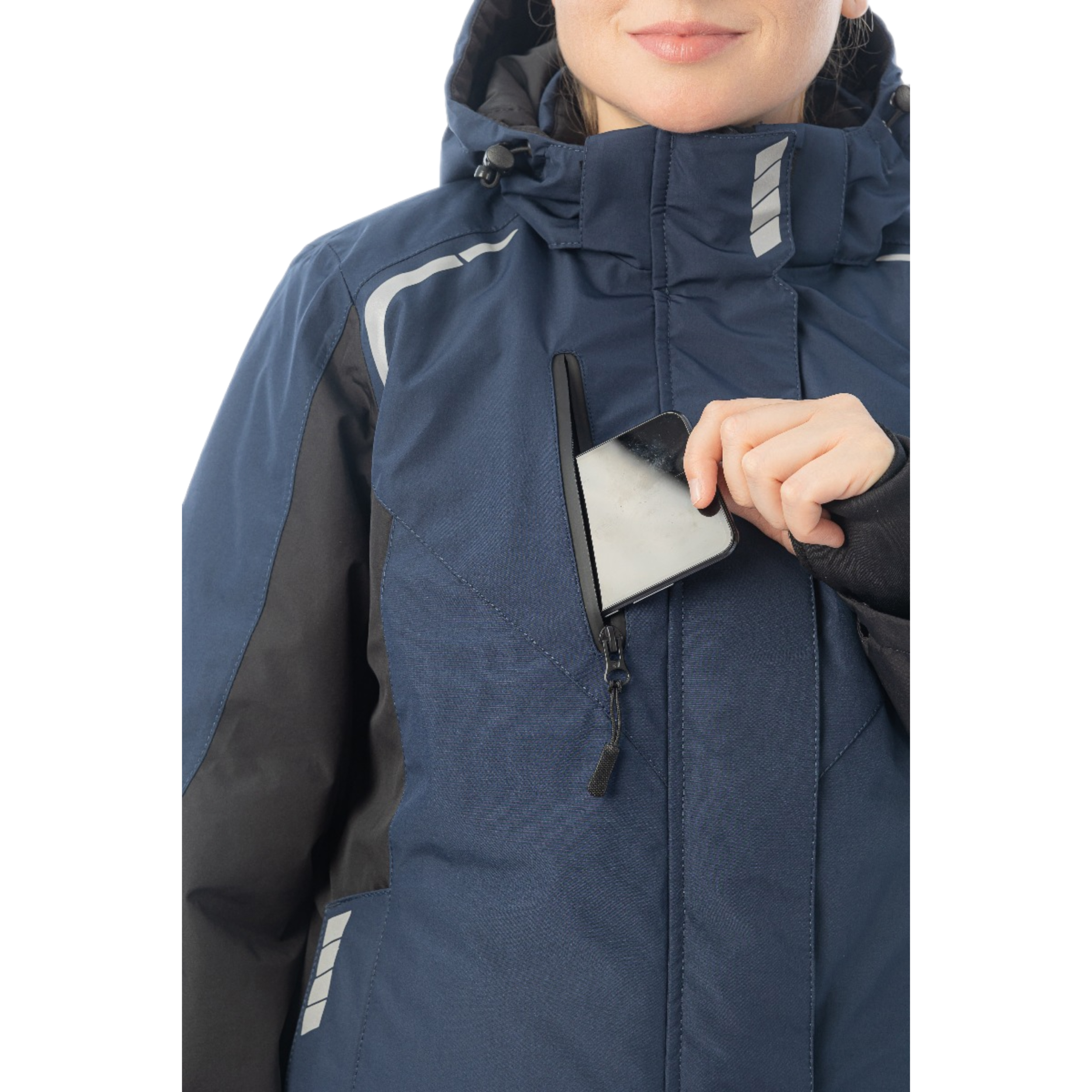 Зимняя женская куртка Brodeks KW208, синий