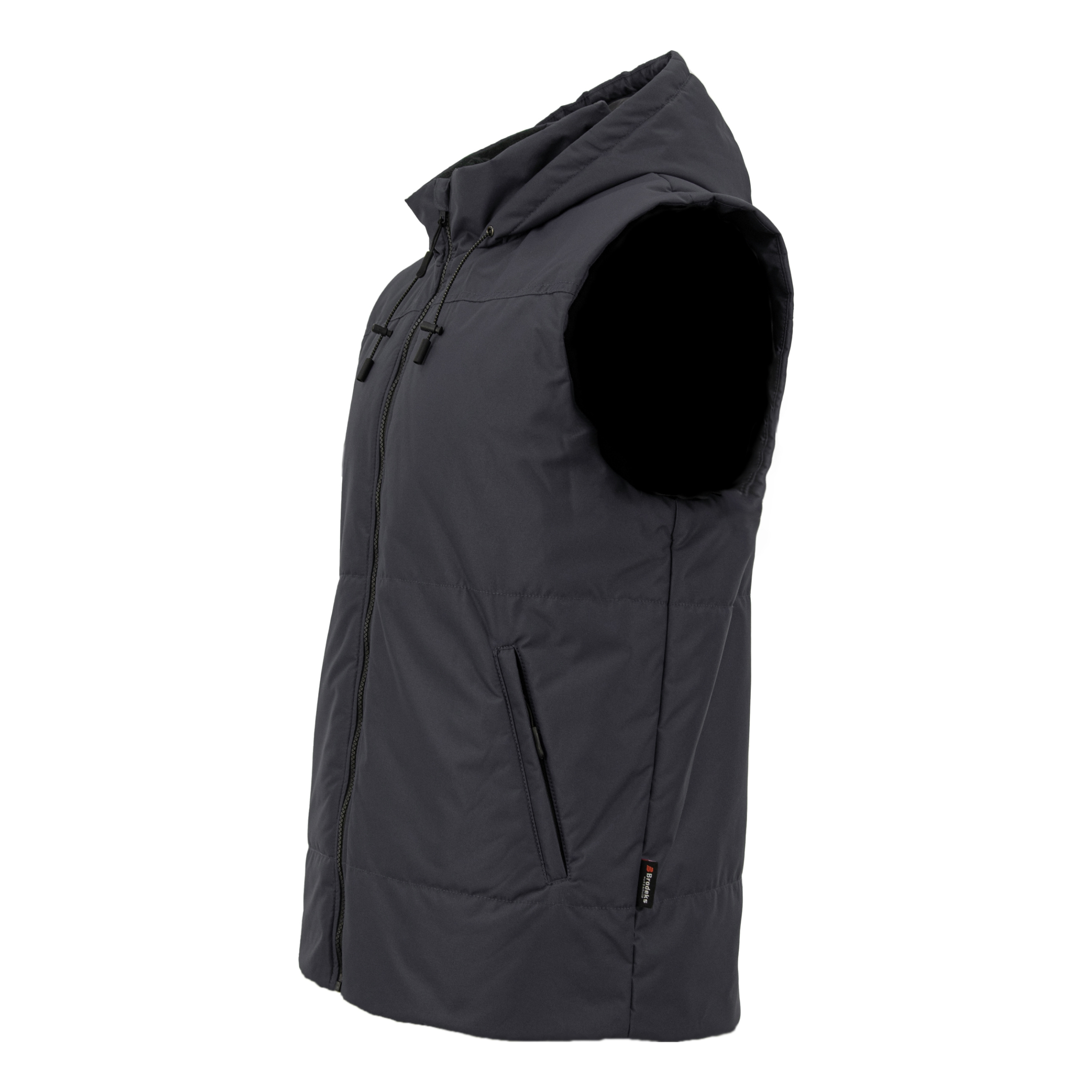 Жилет утепленный Brodeks KW112, серый