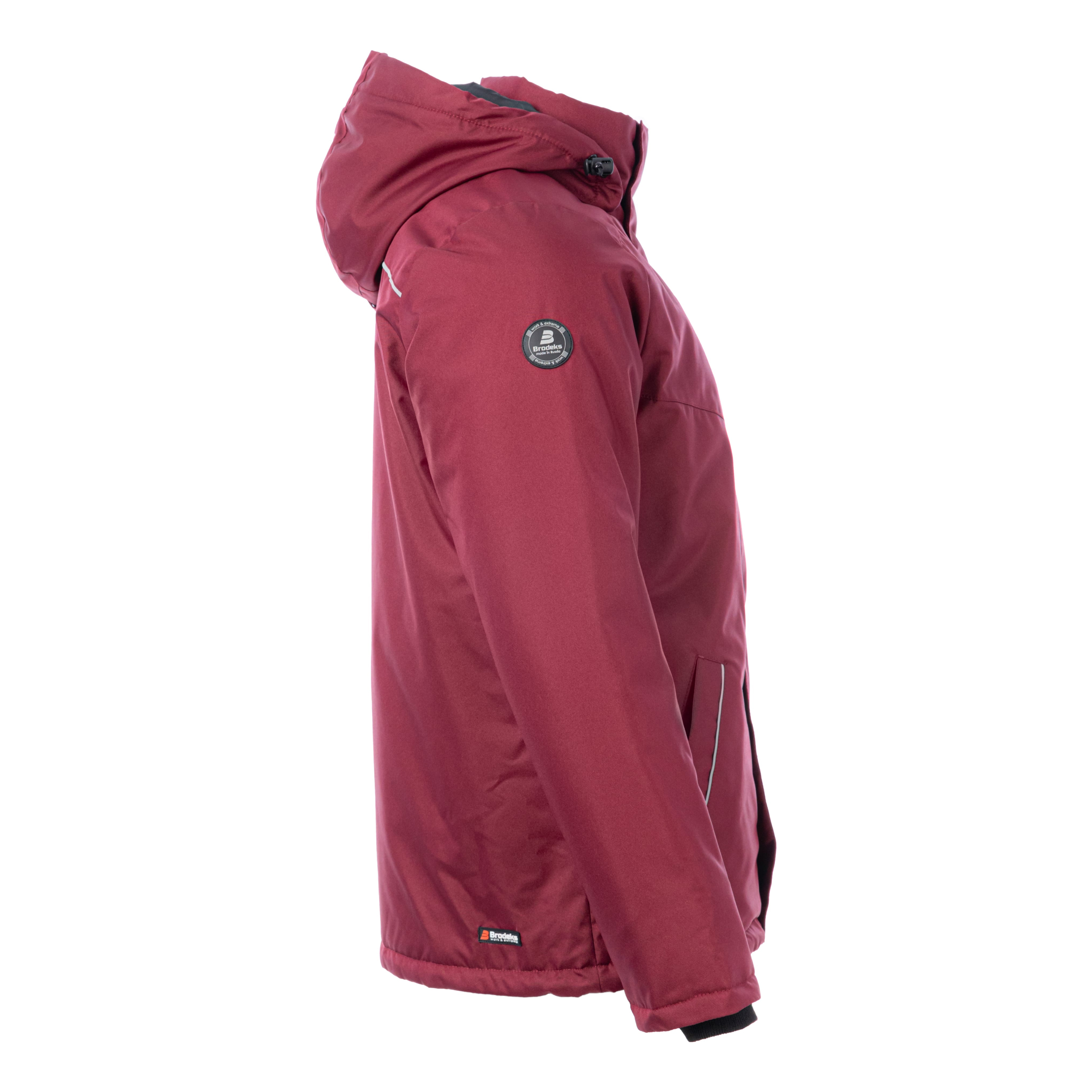 Зимняя куртка Brodeks KW210, темно-красный