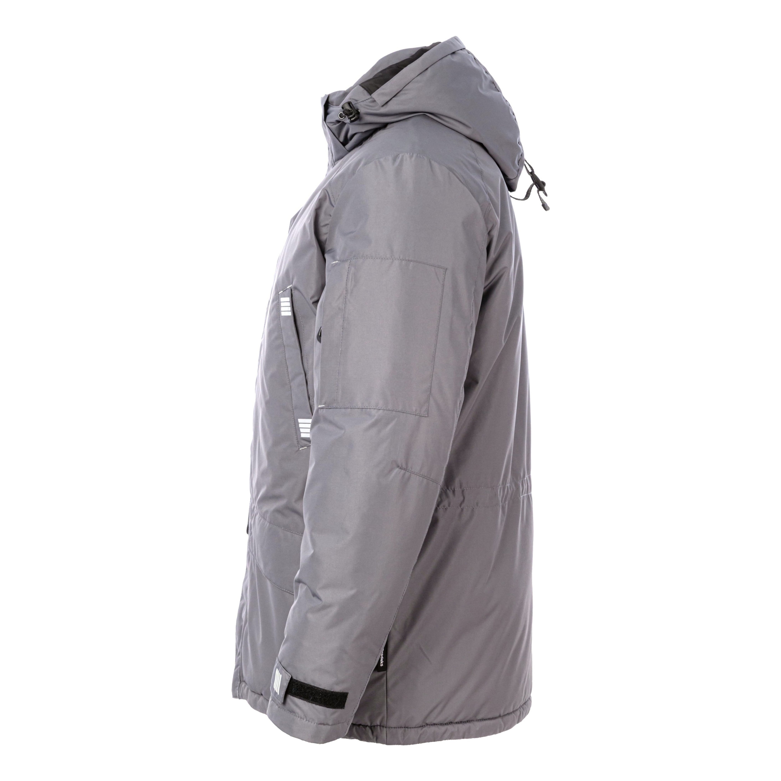 Зимняя куртка-парка Brodeks KW204, серый