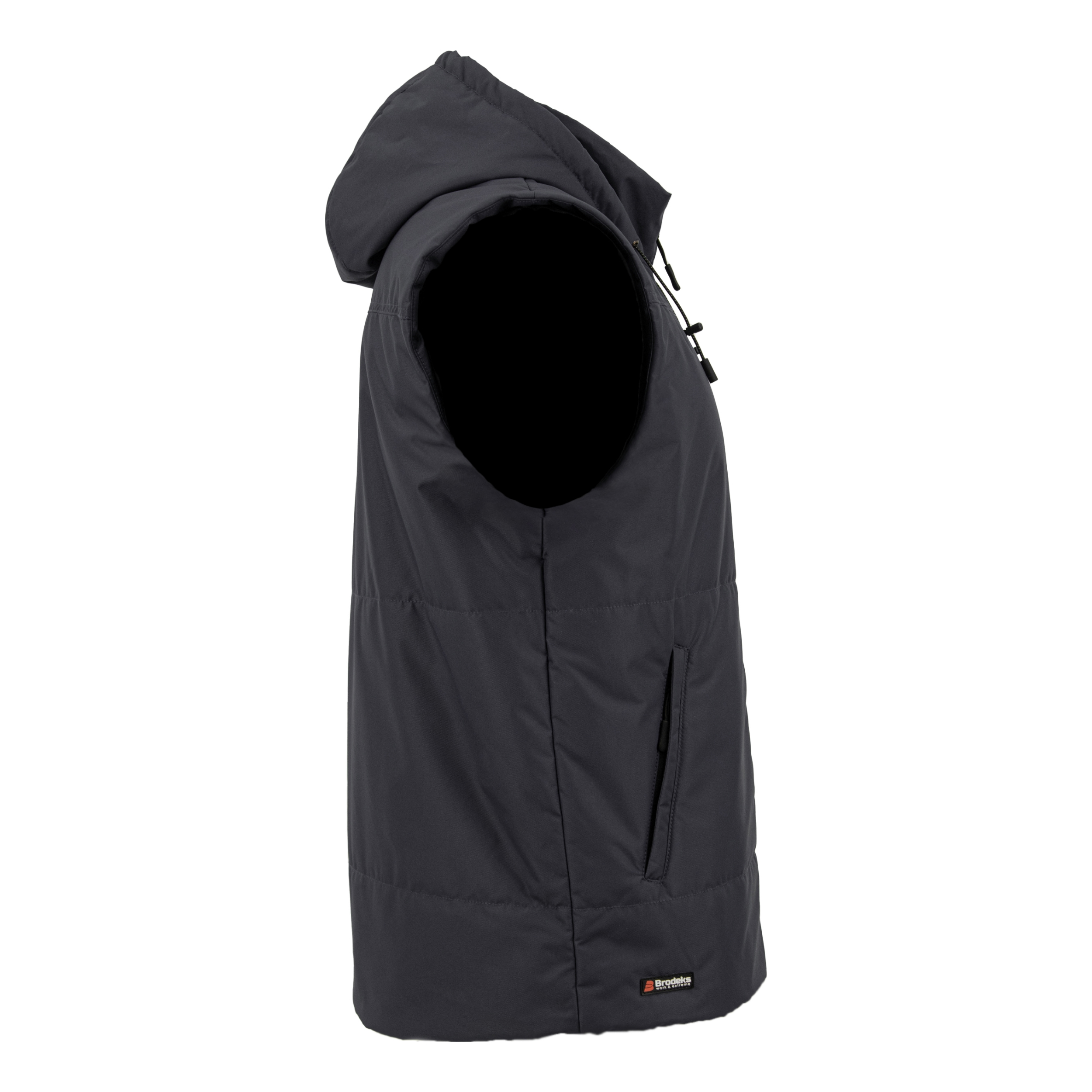 Жилет утепленный Brodeks KW112, серый