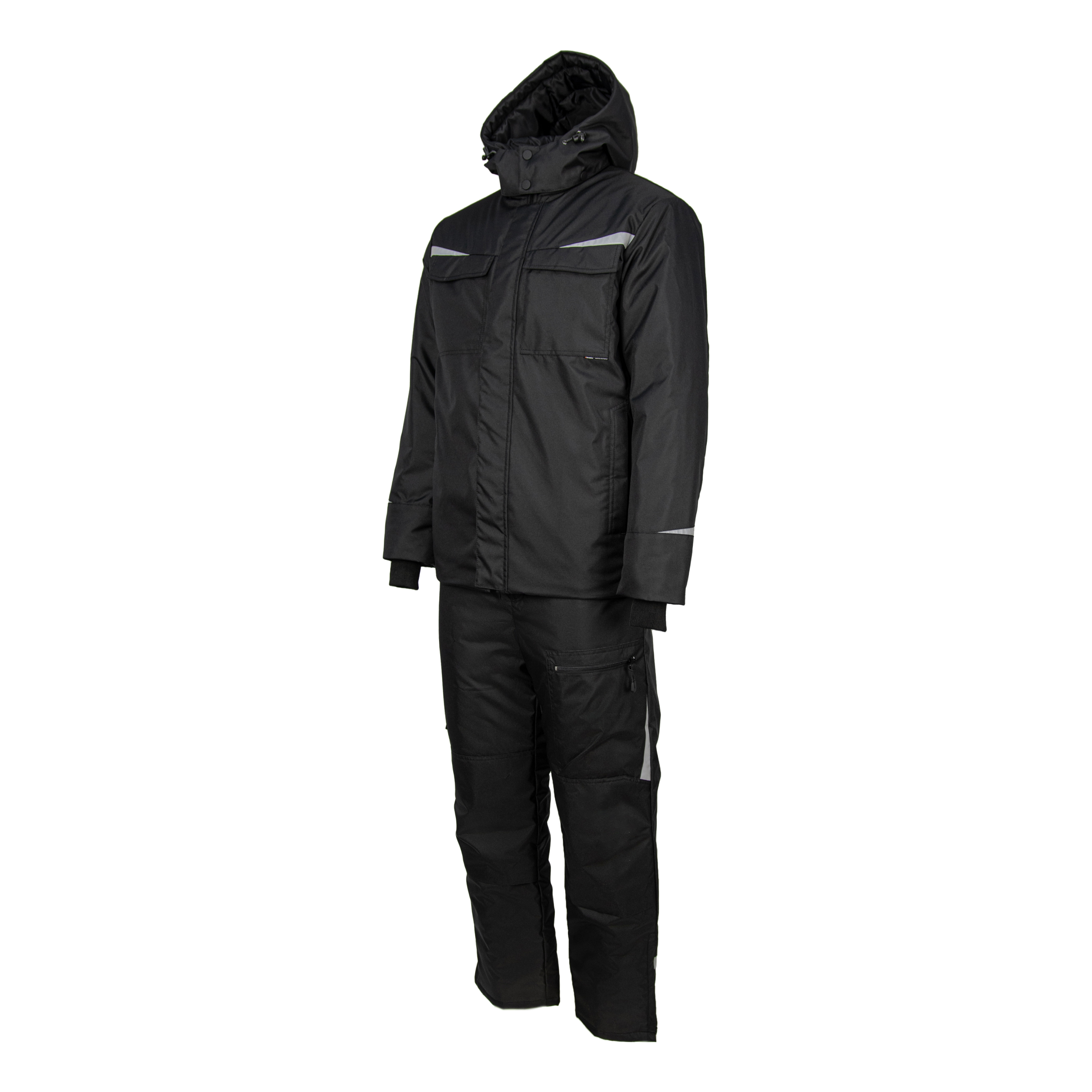 Зимний рабочий костюм Brodeks KW603, черный