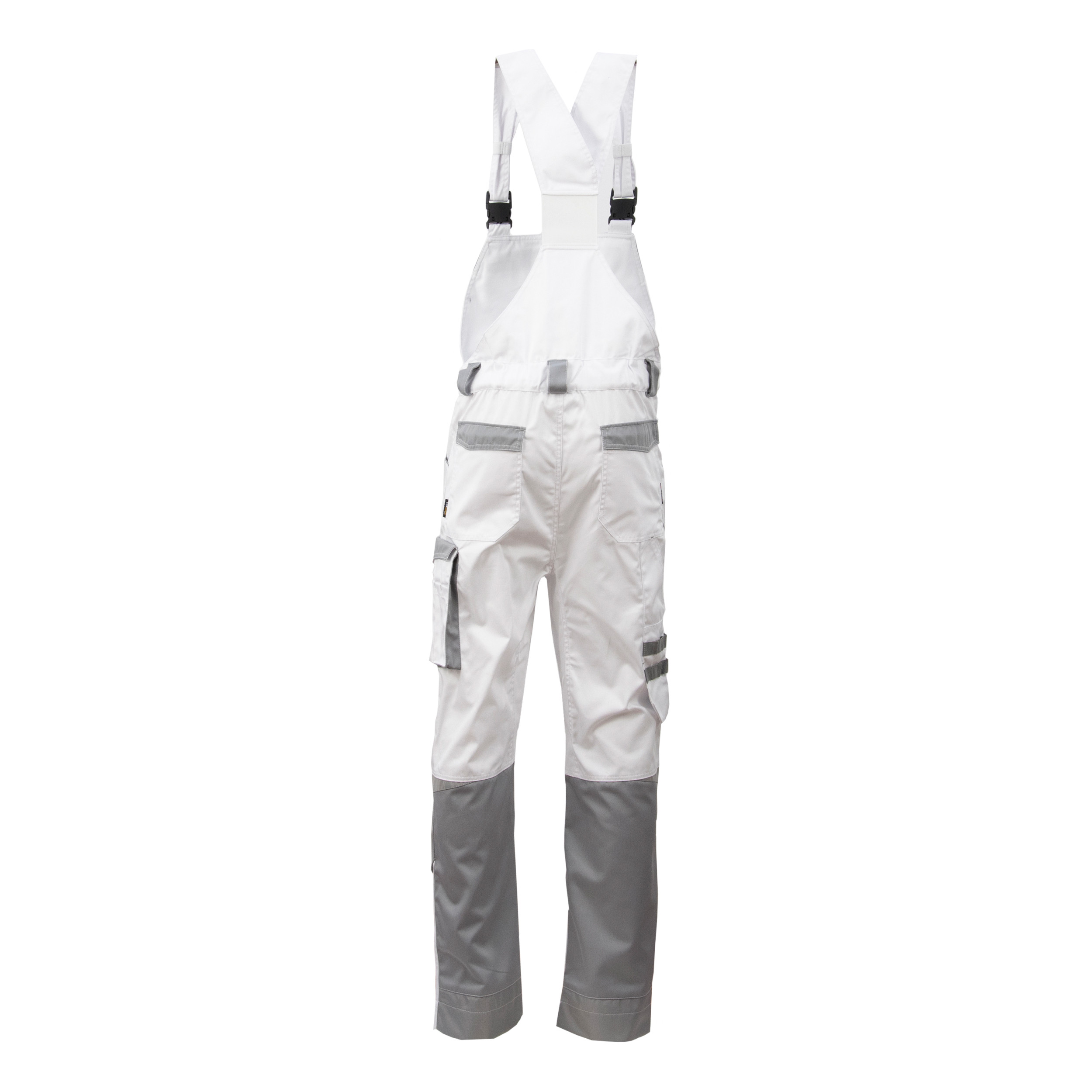 Полукомбинезон Brodeks KS402, белый/серый