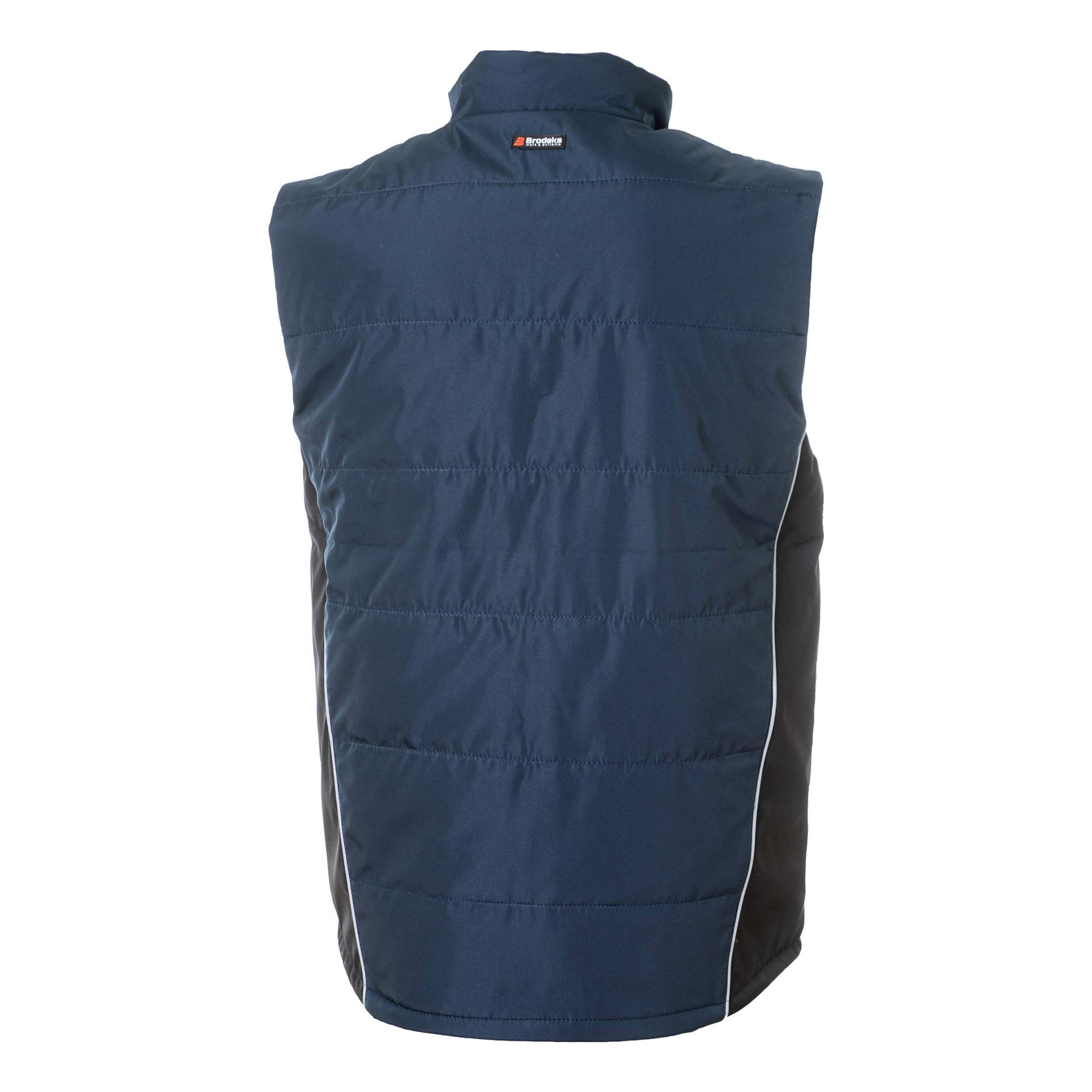 Жилет утепленный Brodeks KW101, синий/черный