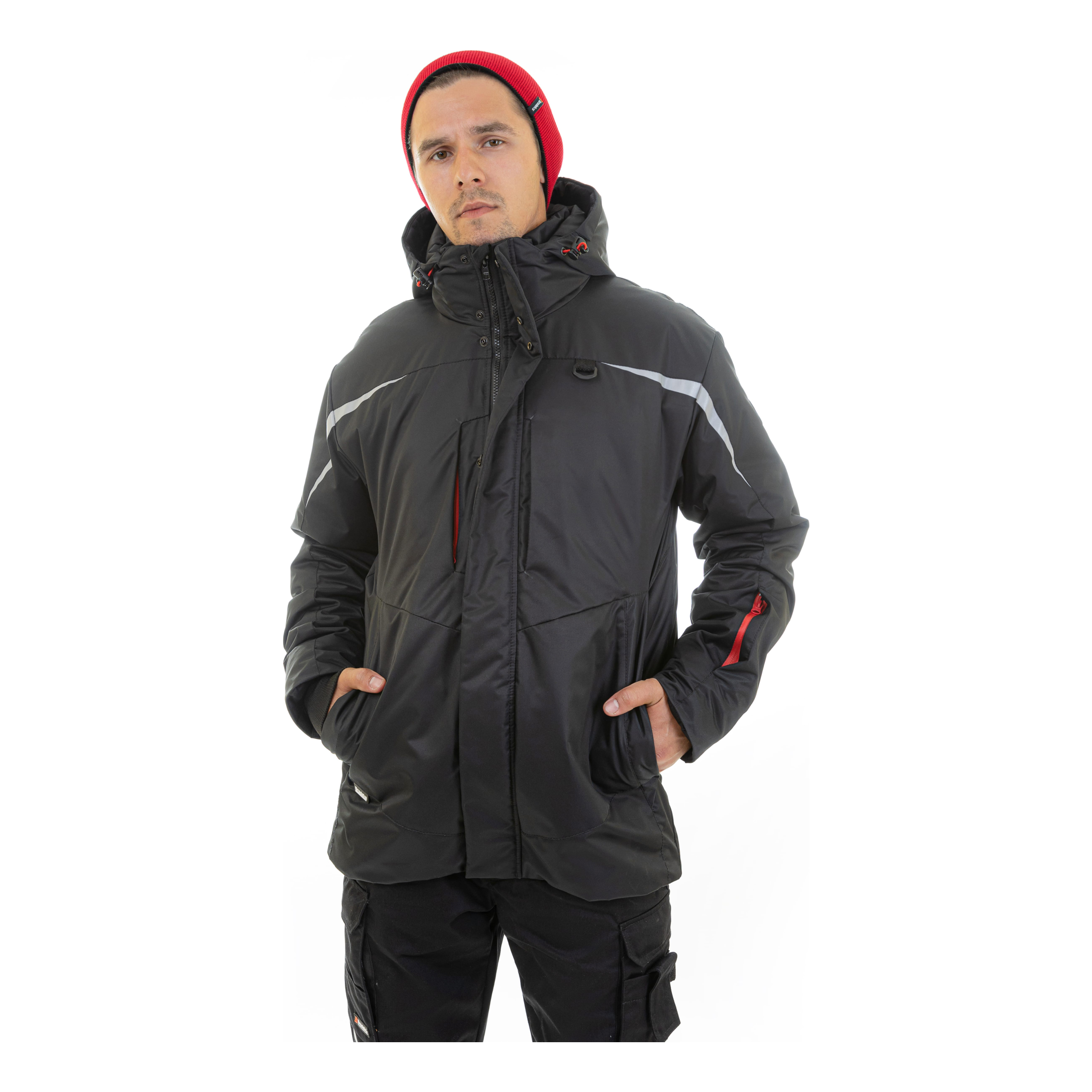 Зимняя куртка Brodeks KW231, черный