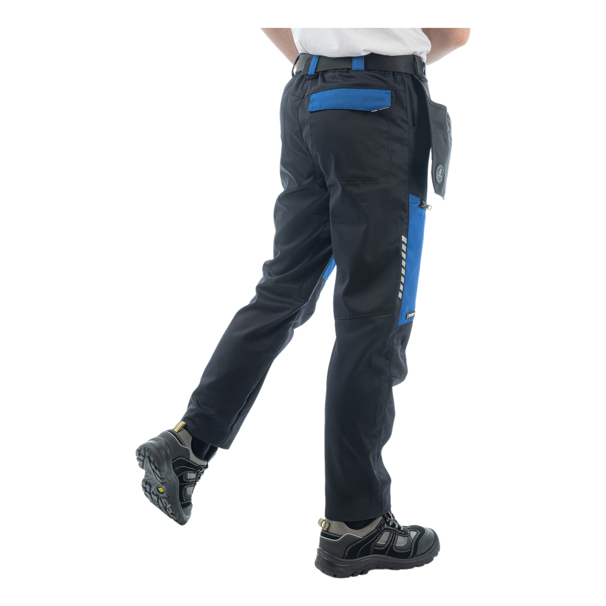 Брюки Brodeks KS334, синий/черный 