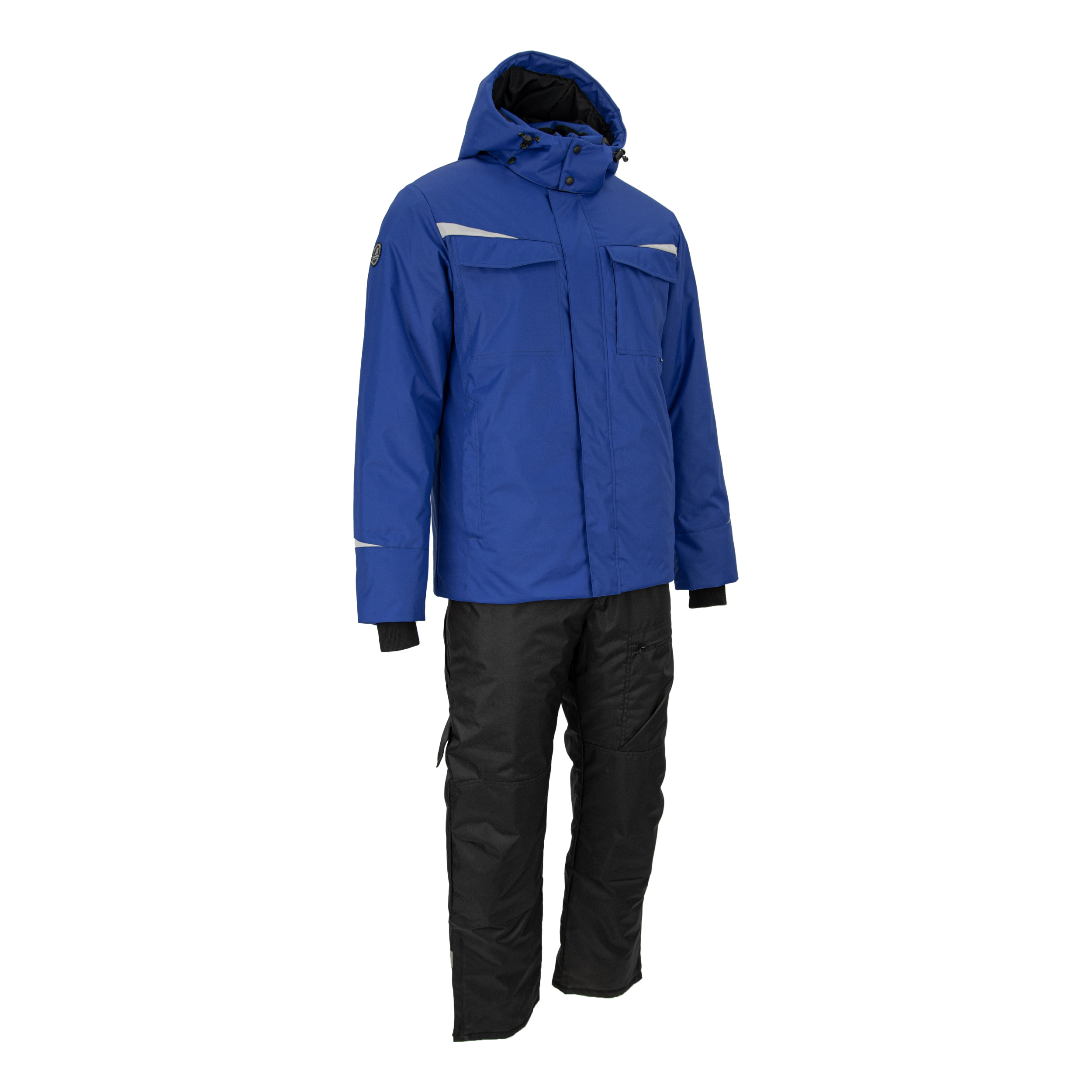 Зимний рабочий костюм Brodeks KW603, синий/черный