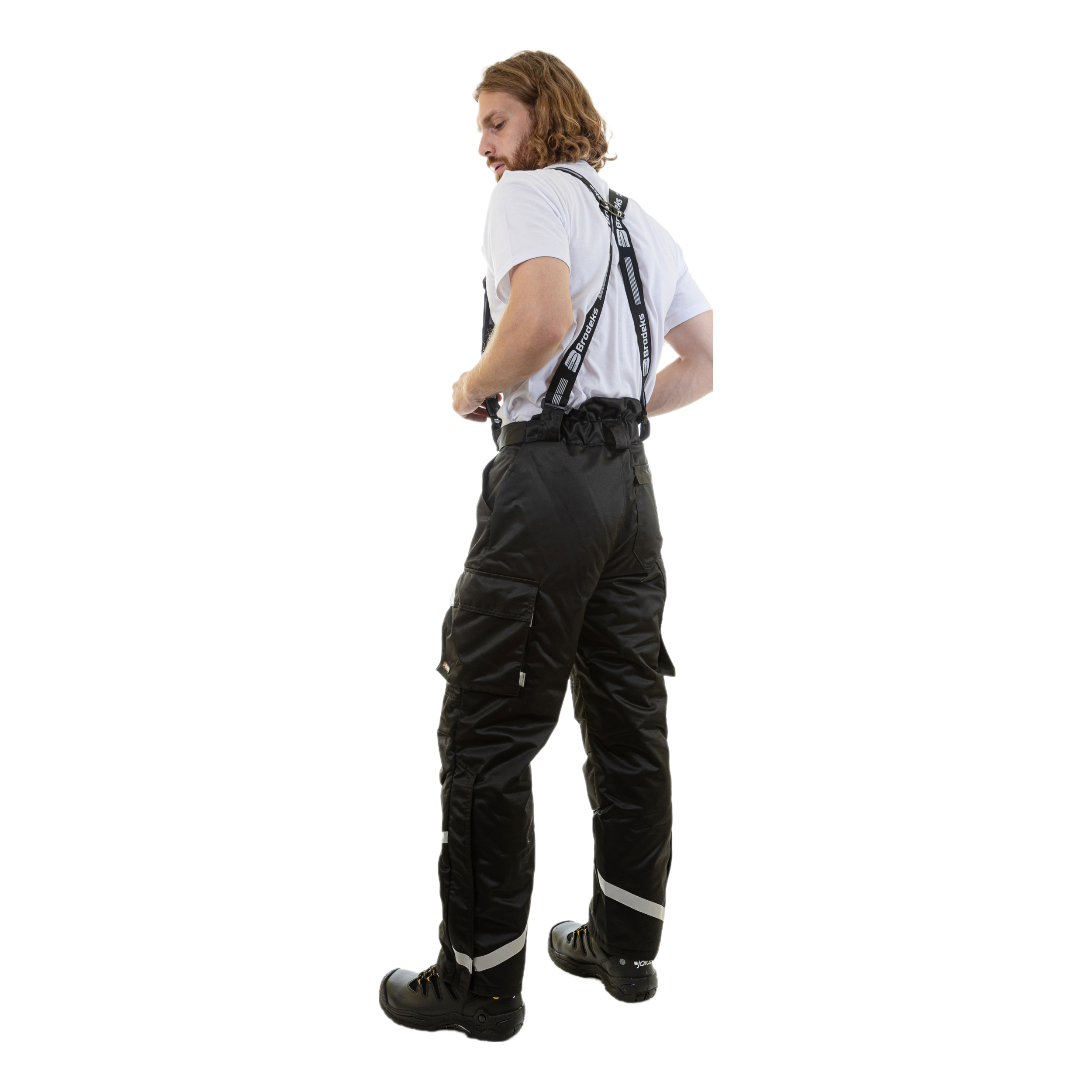 Зимние брюки Brodeks KW304, черный