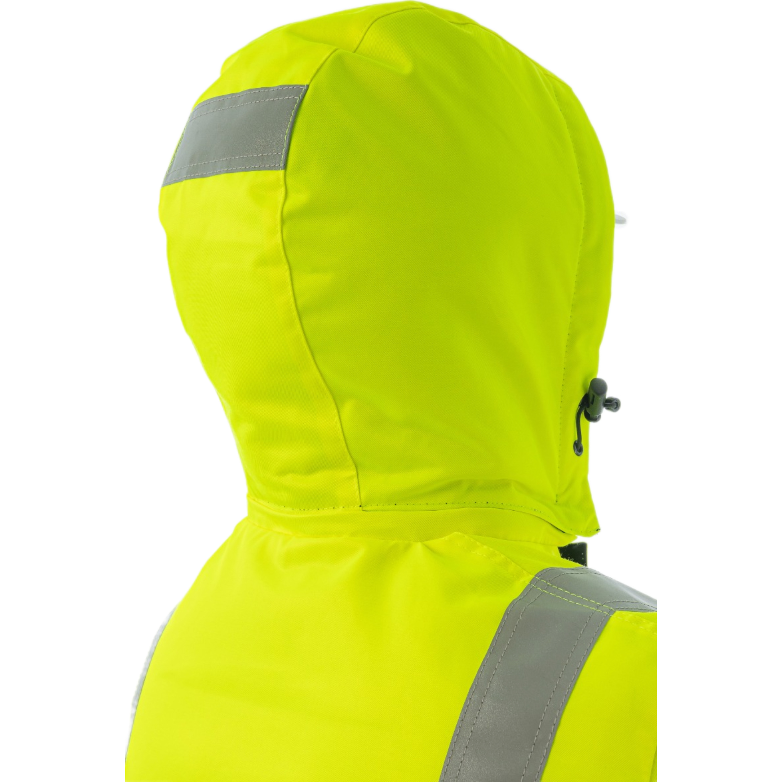 Зимняя сигнальная куртка-бомбер Brodeks KW222, желтый/черный